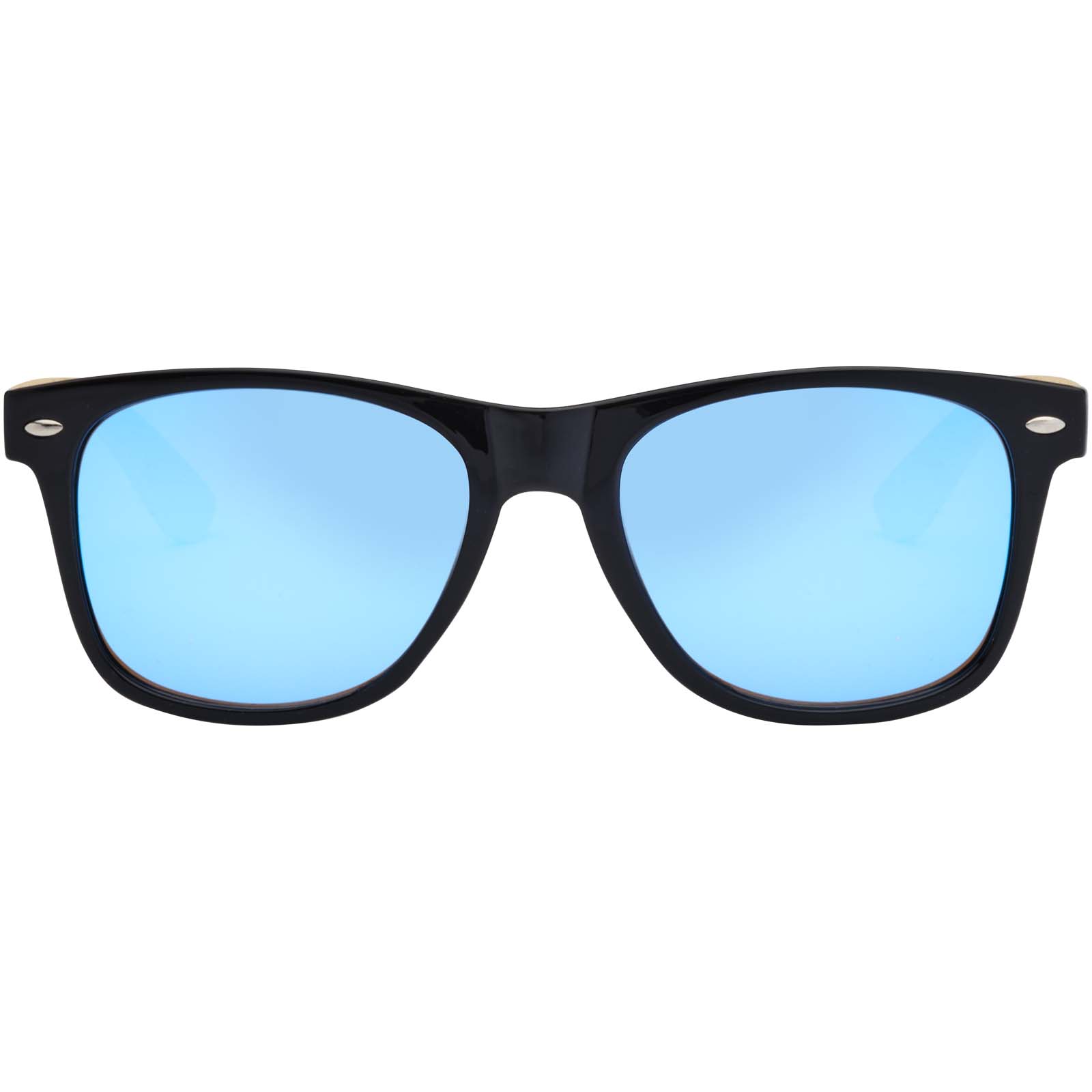 Hue Sonnenbrille mit Bambusbügeln blau, natur