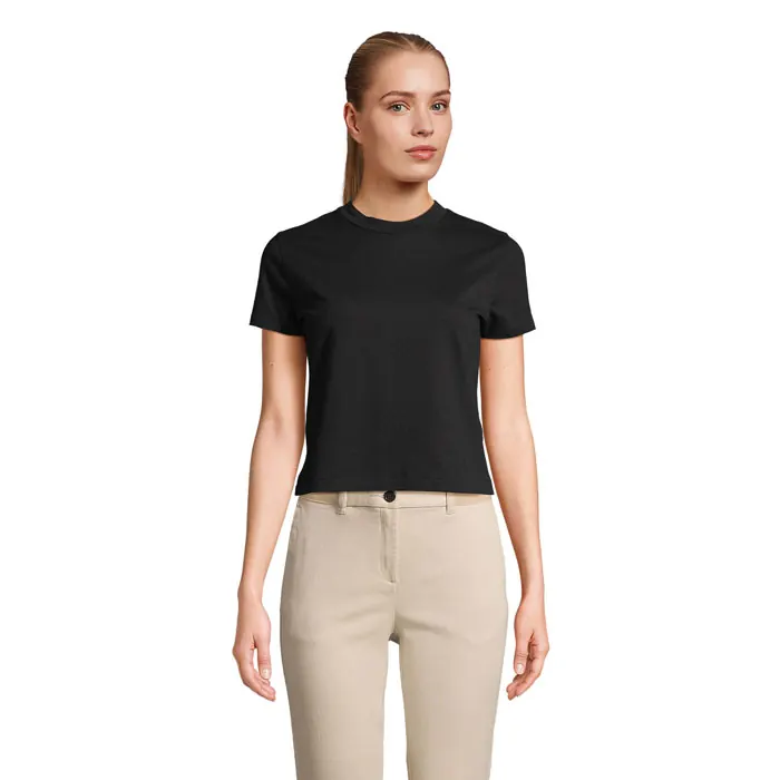 Damen-Crop-T-Shirt Lilia