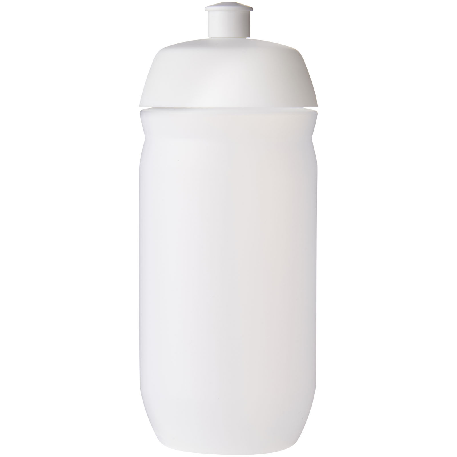 HydroFlex™ Clear 500 ml Squeezy Sportflasche weiss, klar mattiert