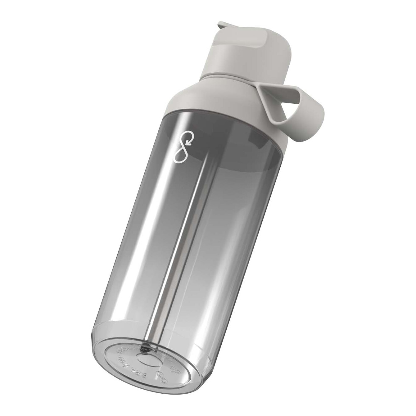 Ocean Bottle GO Clear 710 ml Flasche felsgrau