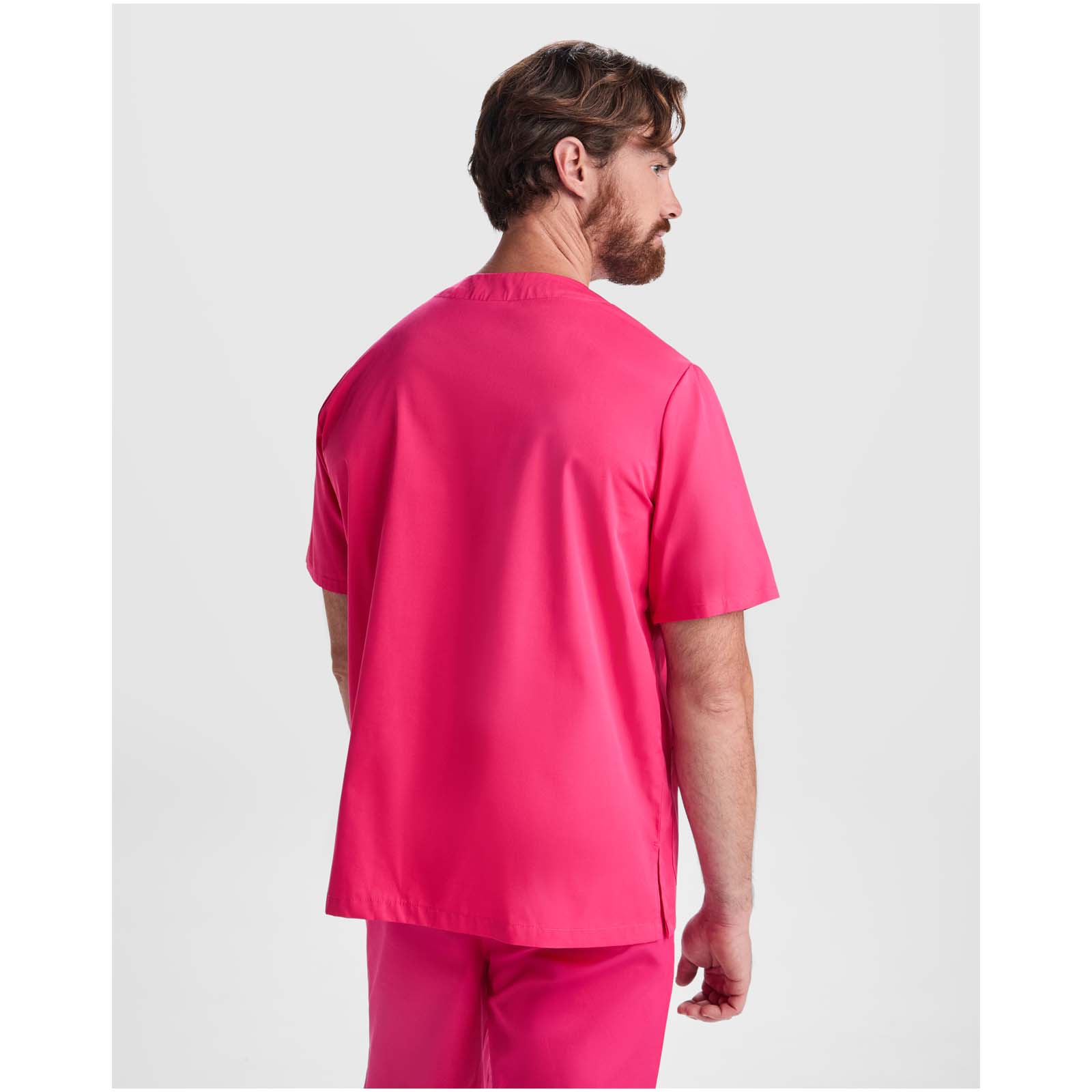Panacea Kurzärmeliges Arbeitshemd, 160 g/m2, unisex schwarz
