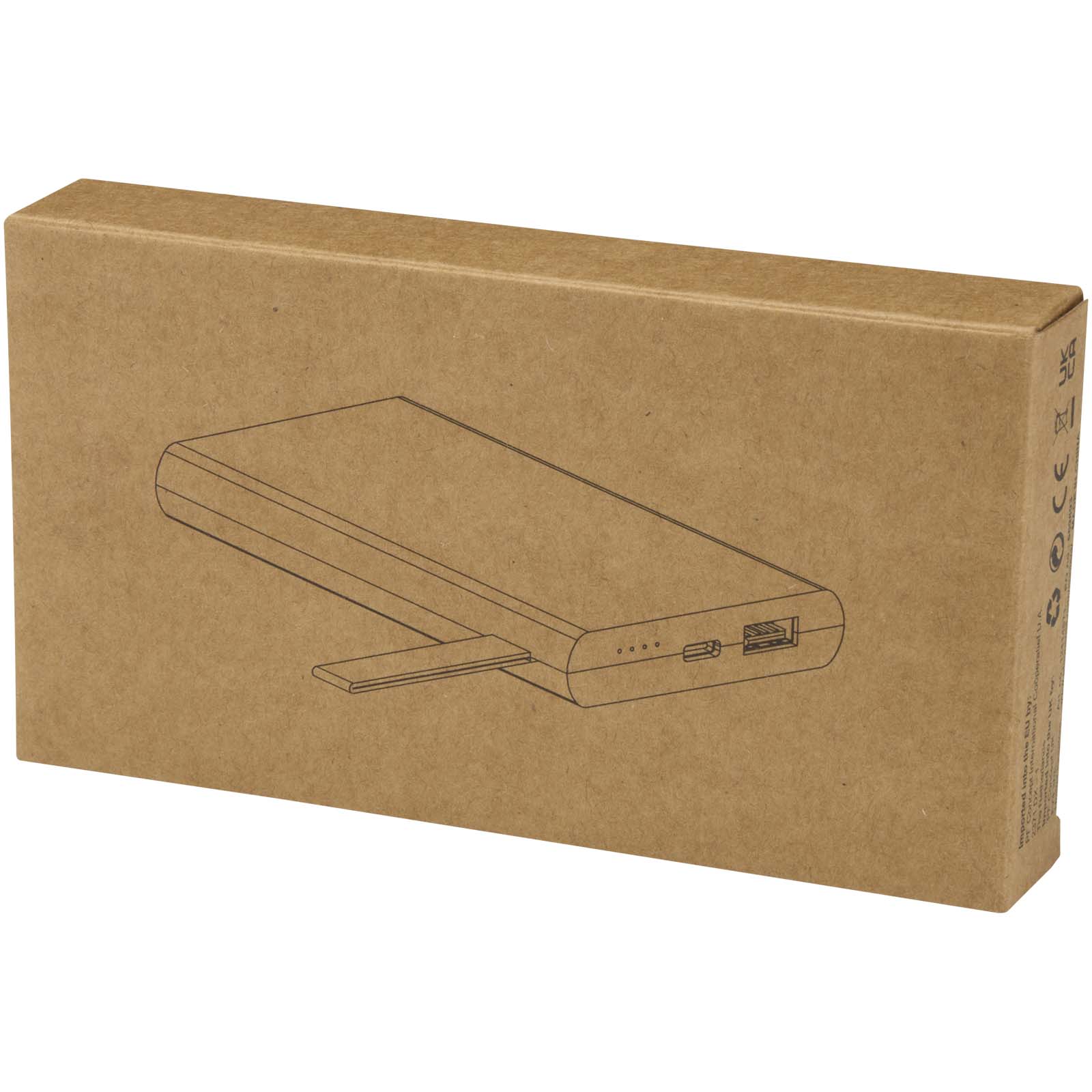 Tulda 5000 mAh Powerbank aus Bambus natur