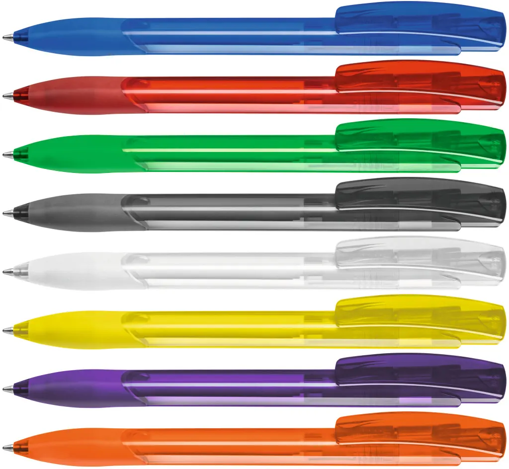 OMEGA grip transparent Druckkugelschreiber