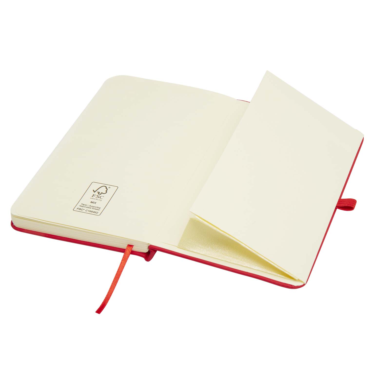 Spectrum Plus A6 Hardcover Notizbuch rot