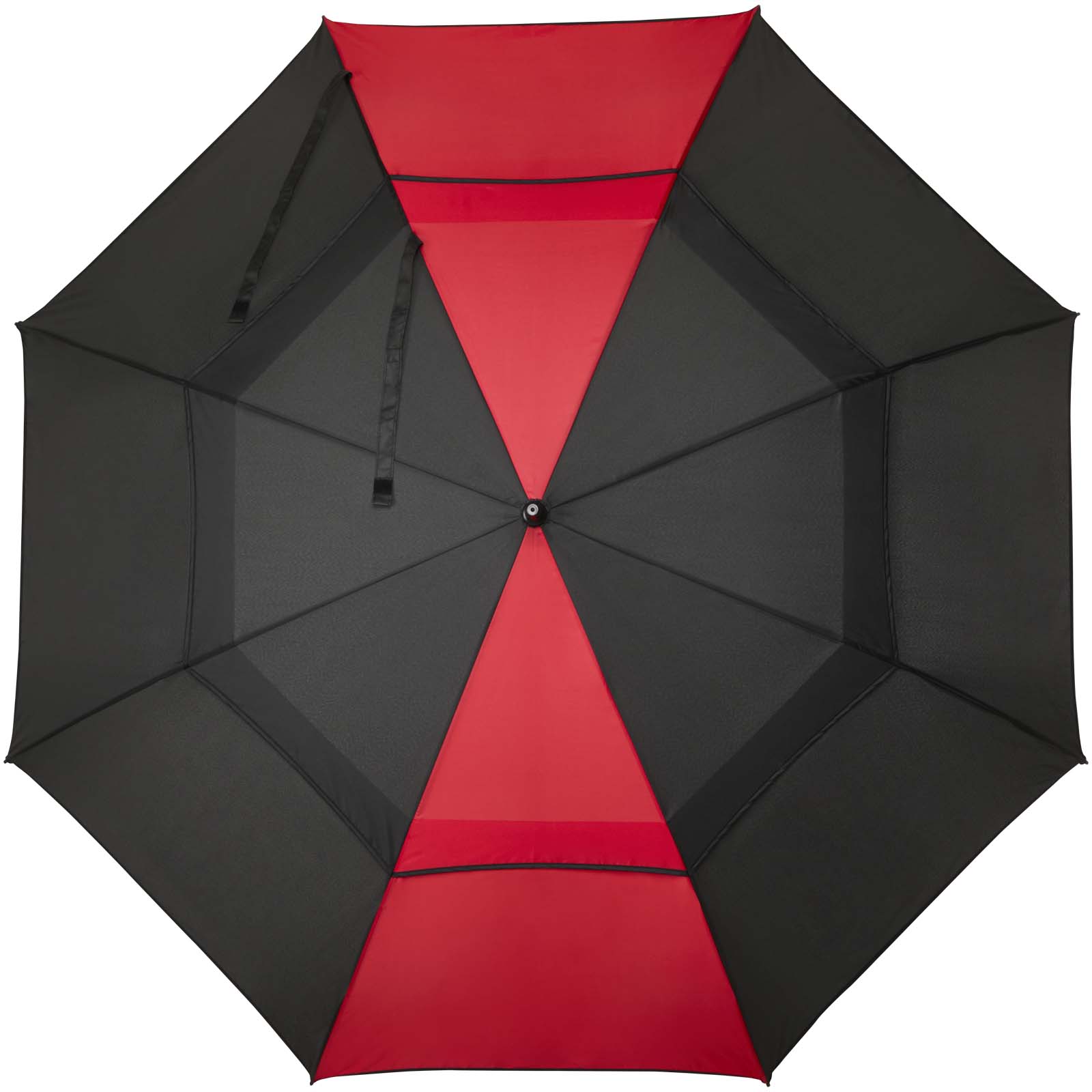 Jeff 30" Golf-Sturmschirm rot
