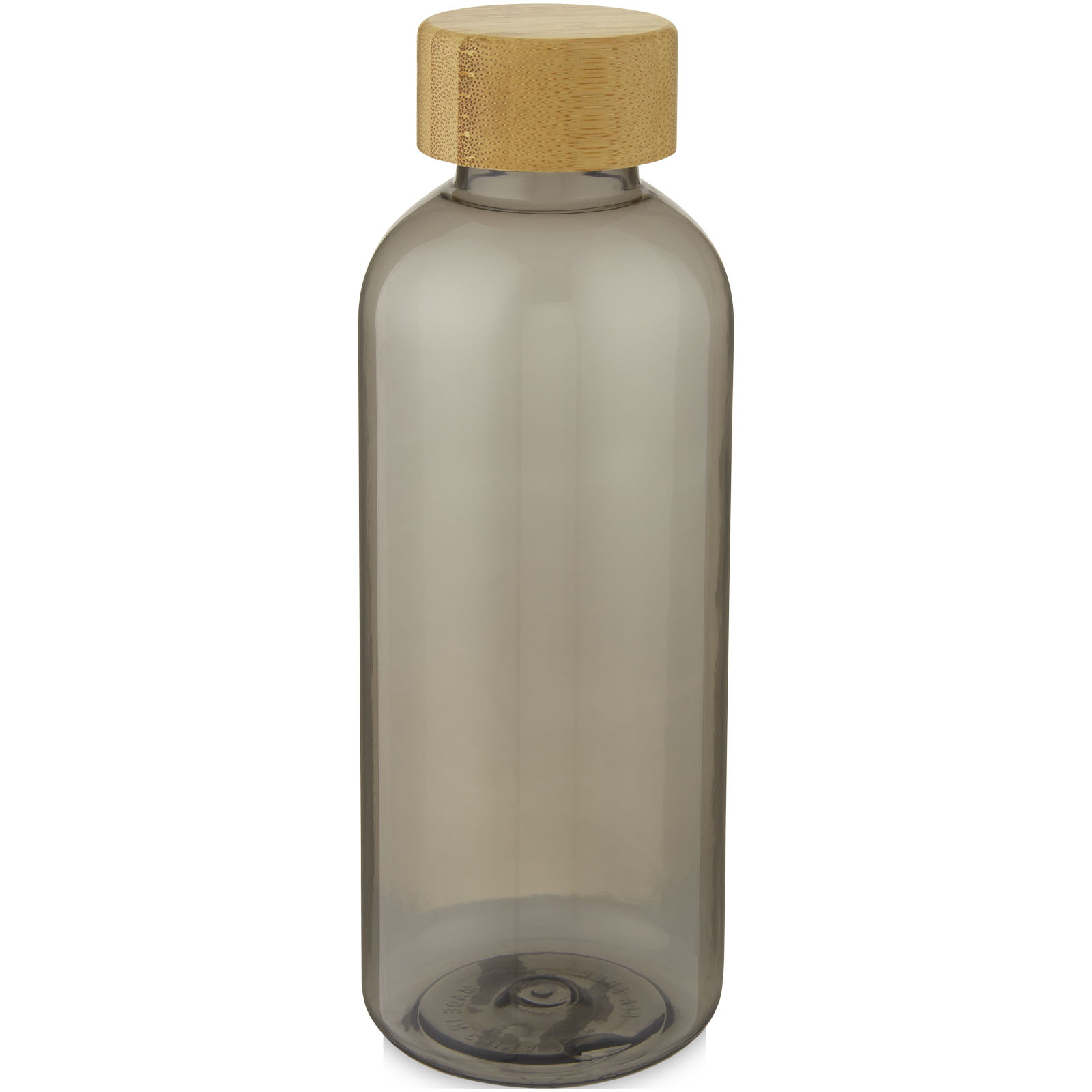 Ziggs 650 ml Sportflasche aus recyceltem Kunststoff charcoal transparent