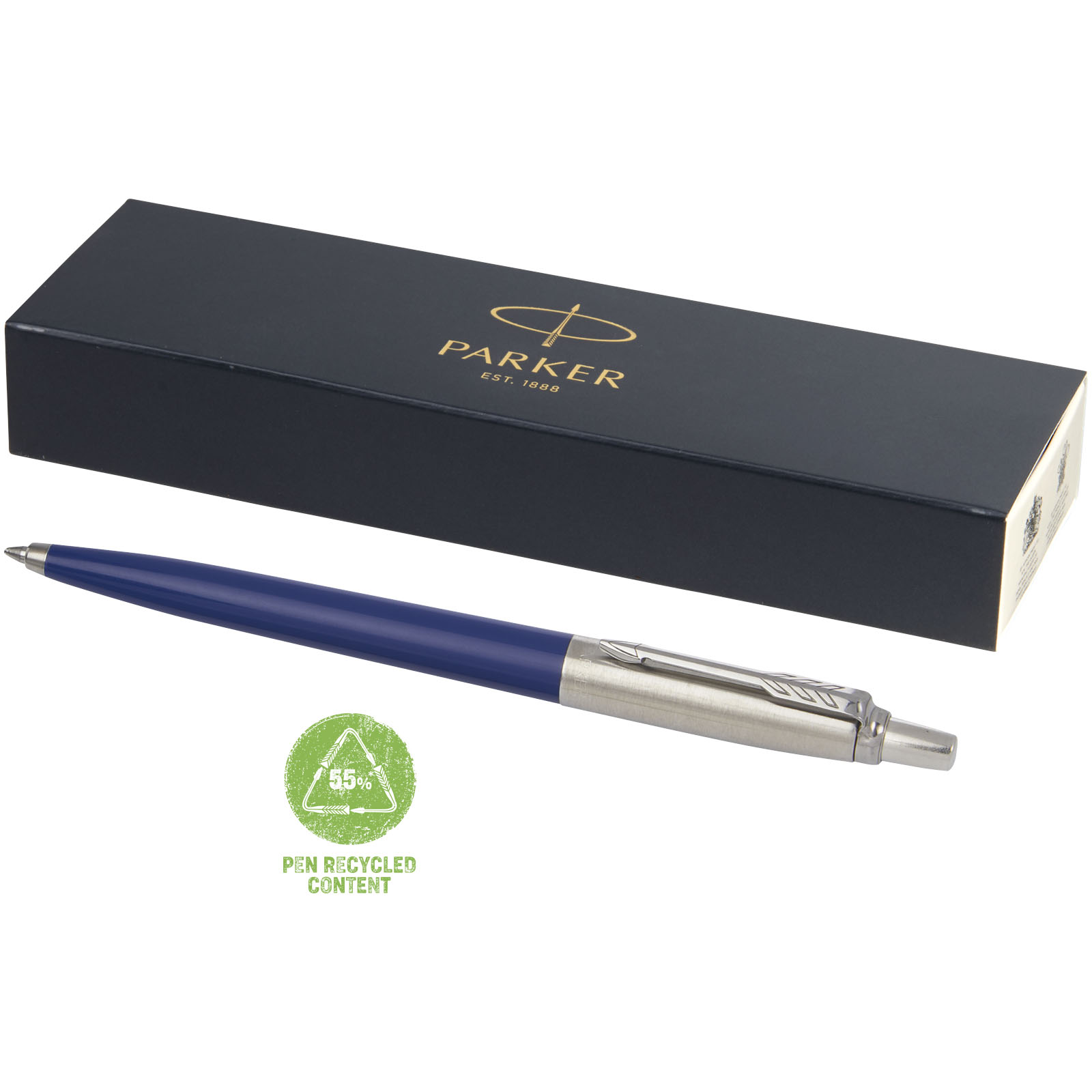 Parker Jotter Recycled Kugelschreiber (blaue Mine) navy