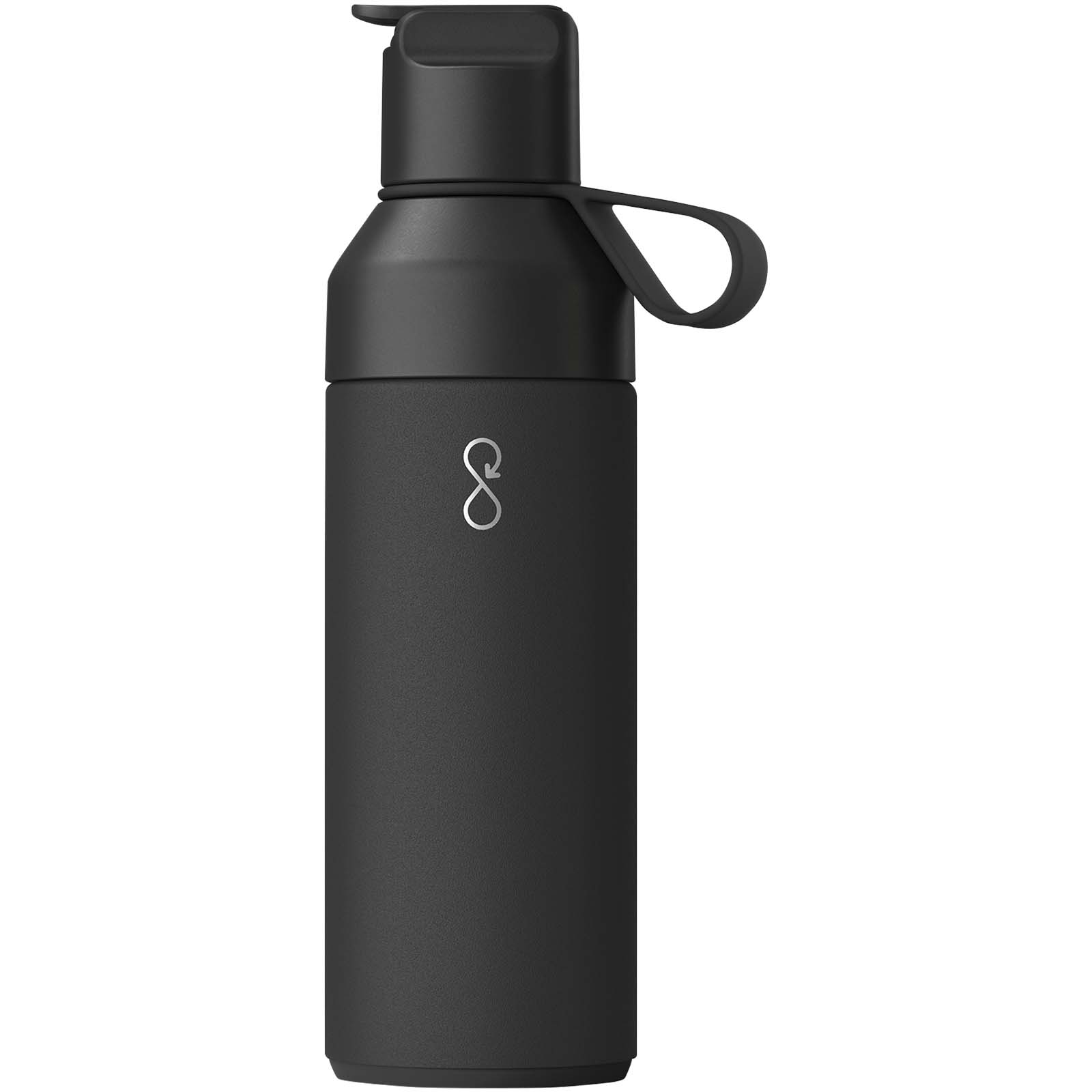 Ocean Bottle GO 500 ml vakuumisolierte Flasche obsidian-schwarz