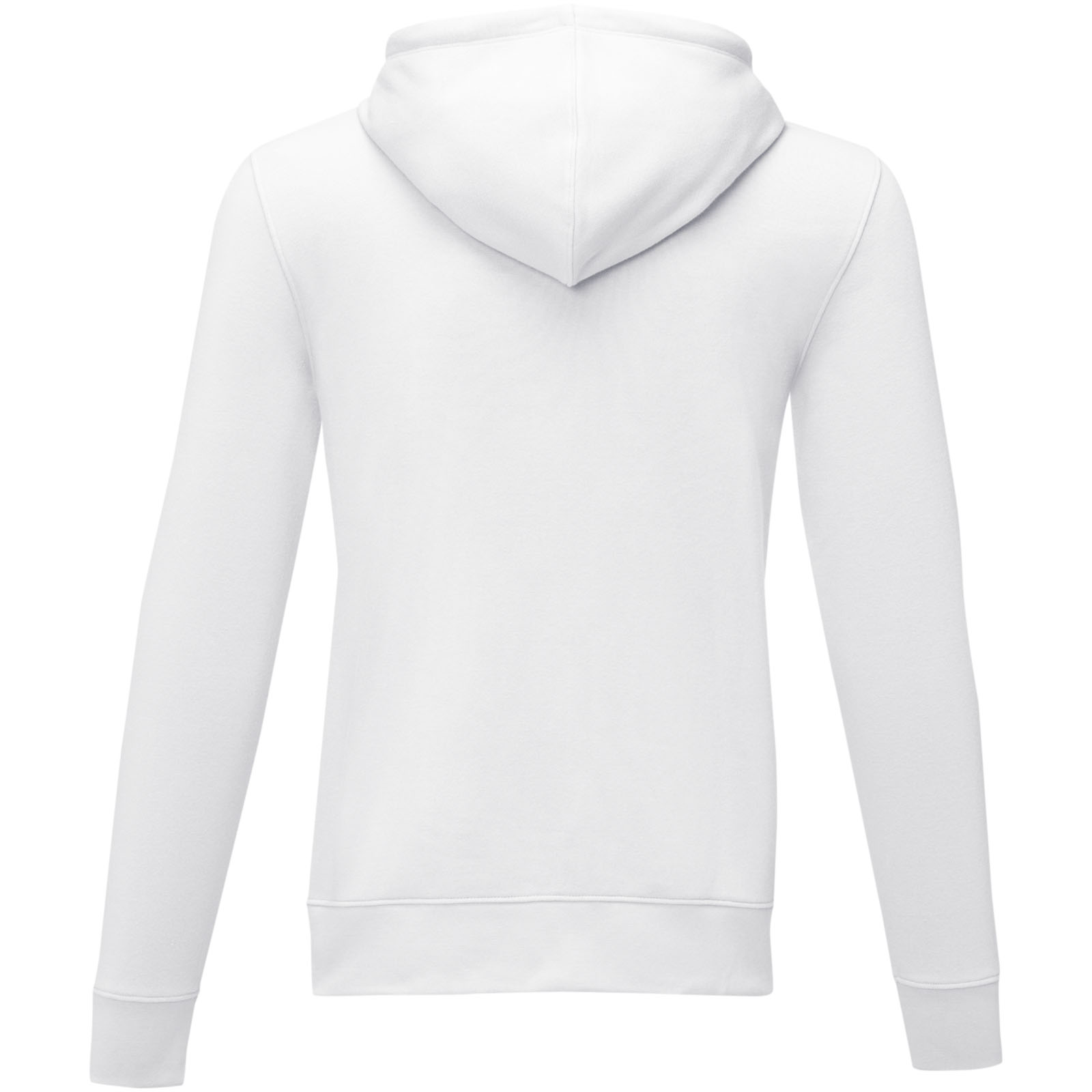 Charon 240 g/m² Herren Kapuzenpullover mit Reißverschluss weiss
