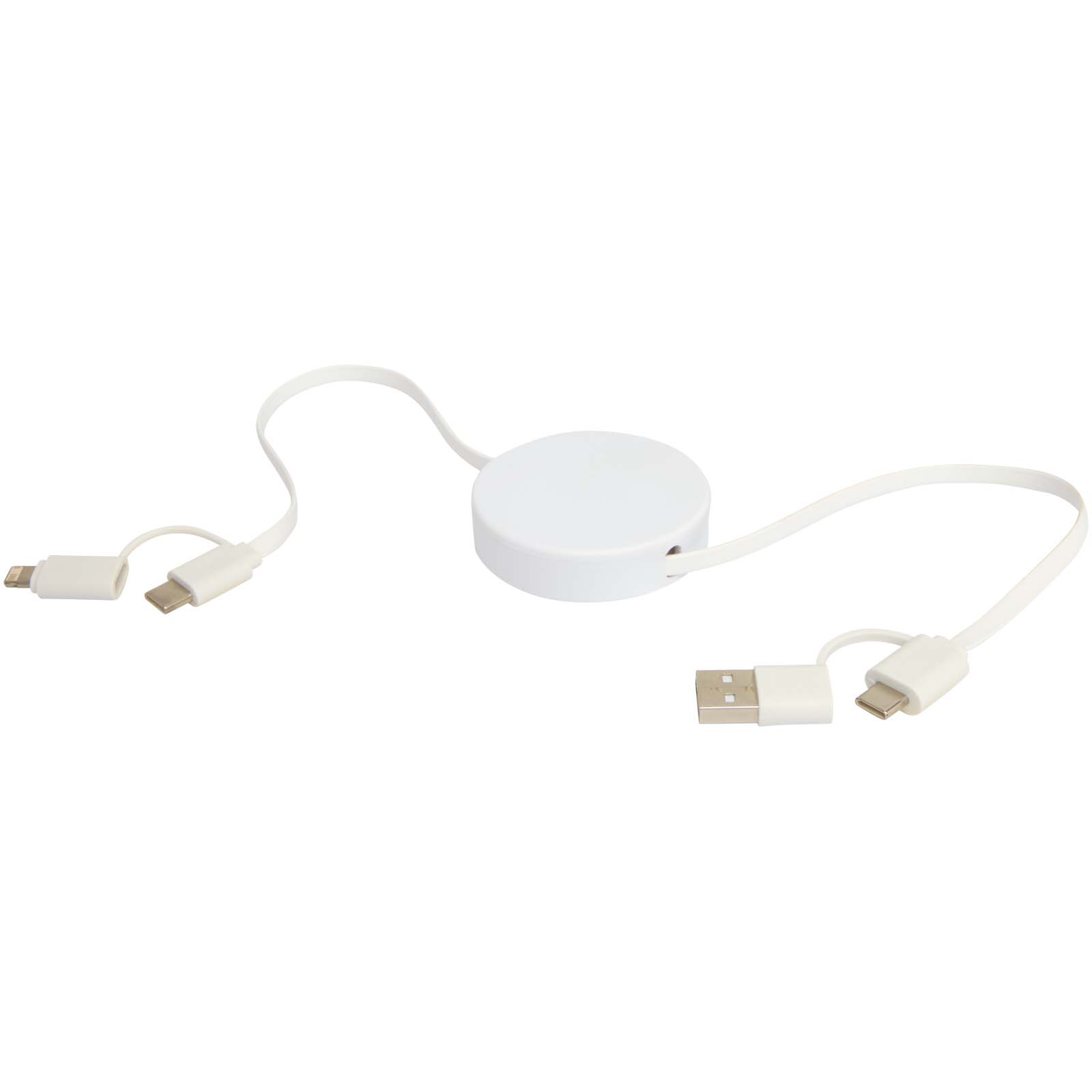 Citala 90 cm 5-in-1 Kabel aus recyceltem Kunststoff für Datenübertragung und 40W Schnellladung weiss