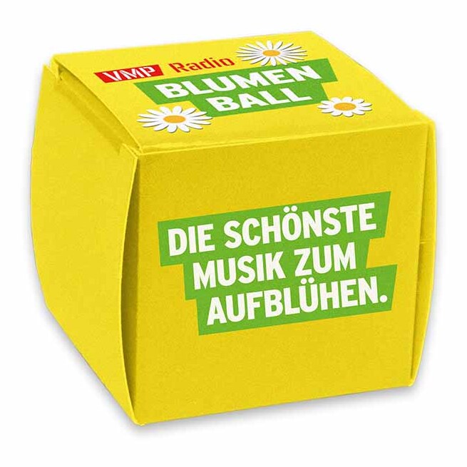 Flower-Balls in der Box mit Samen