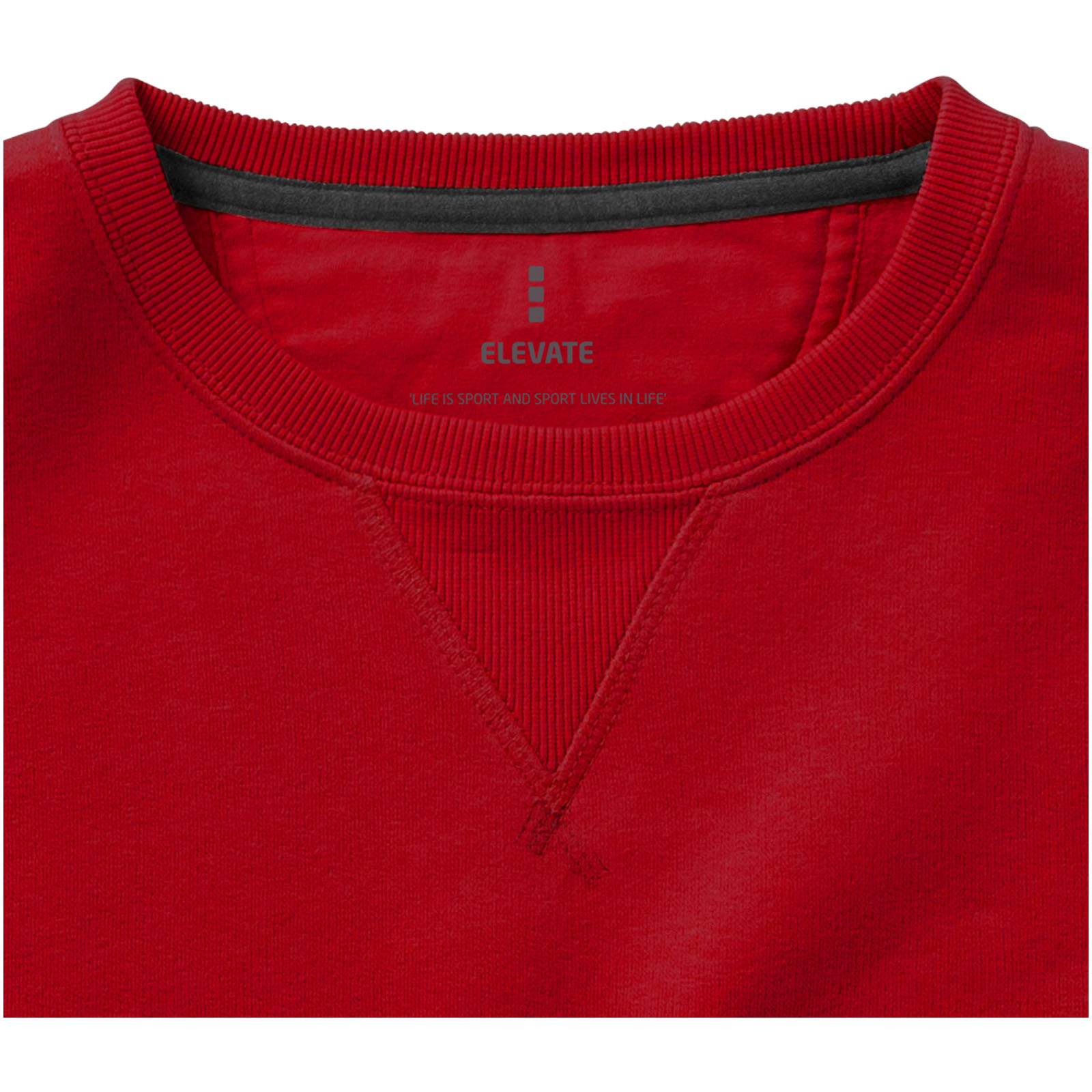 Arora 300 g/m² Sweatshirt mit Rundhalsausschnitt Unisex rot