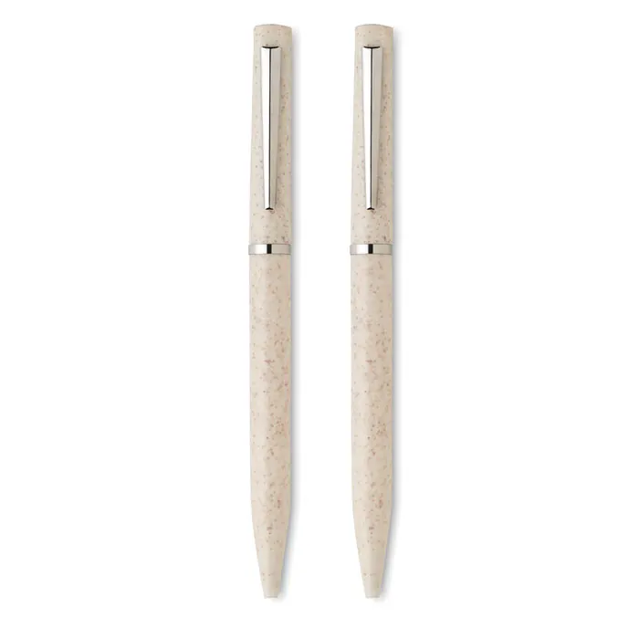 Schreibgeräte-Set Stroh/ABS