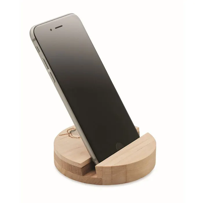 Smartphone Halter Birkenholz