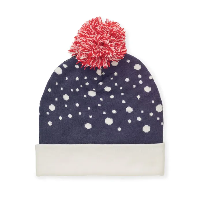 Weihnachtliche Strickmütze