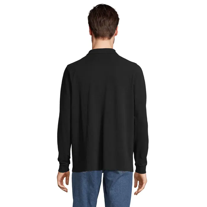 Unisex-Langarm-Poloshirt 200 Prime