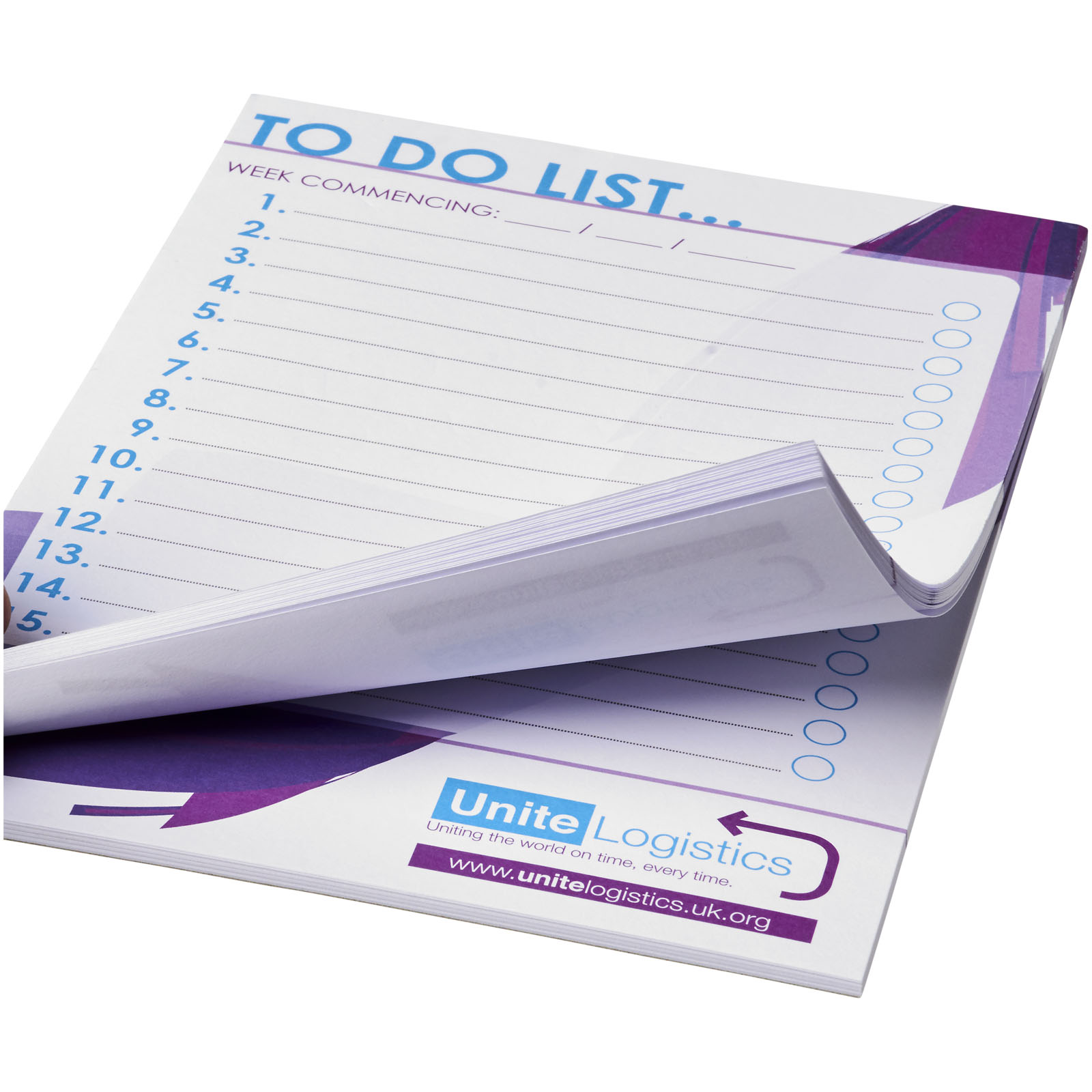 Desk-Mate® A5 Notizblock weiss