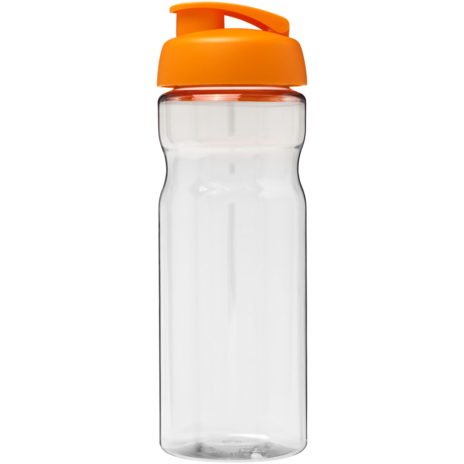H2O Active® Base 650 ml Sportflasche mit Klappdeckel transparent, orange
