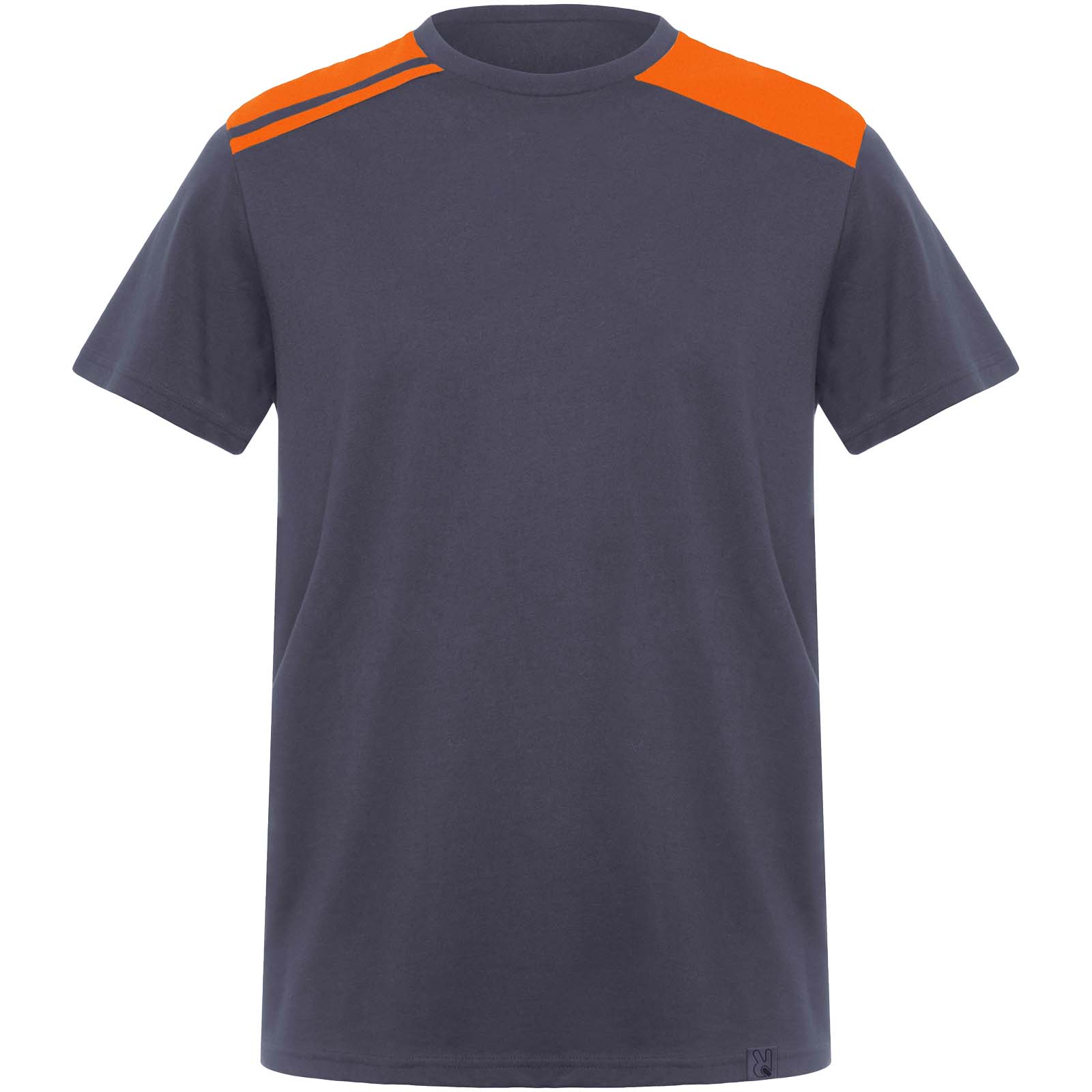 Expedition Kurzärmeliges T-Shirt für Herren, 160 g/m2 blei, orange