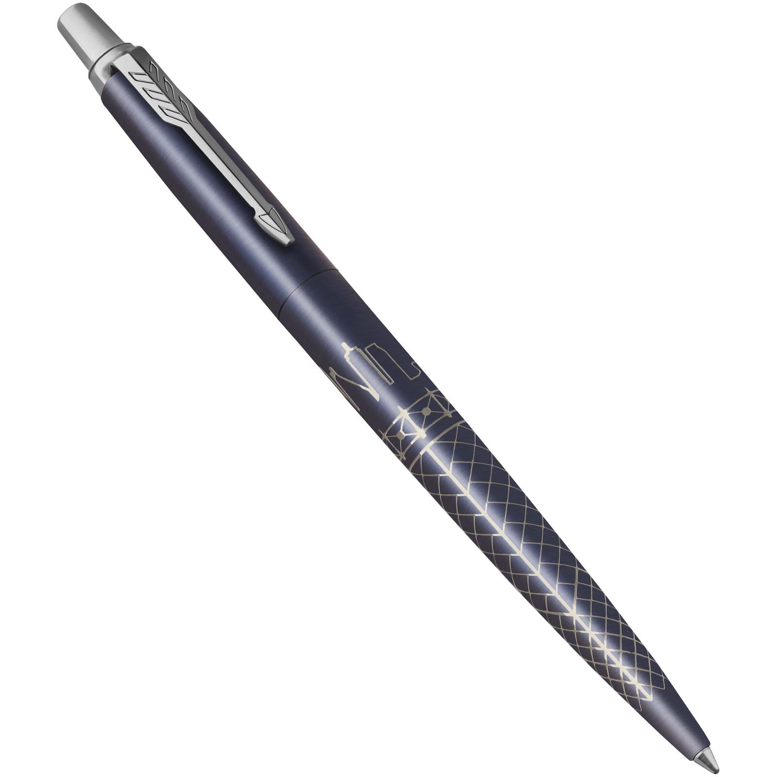Parker Jotter SE Global Icons Kugelschreiber (blaue Mine) blau