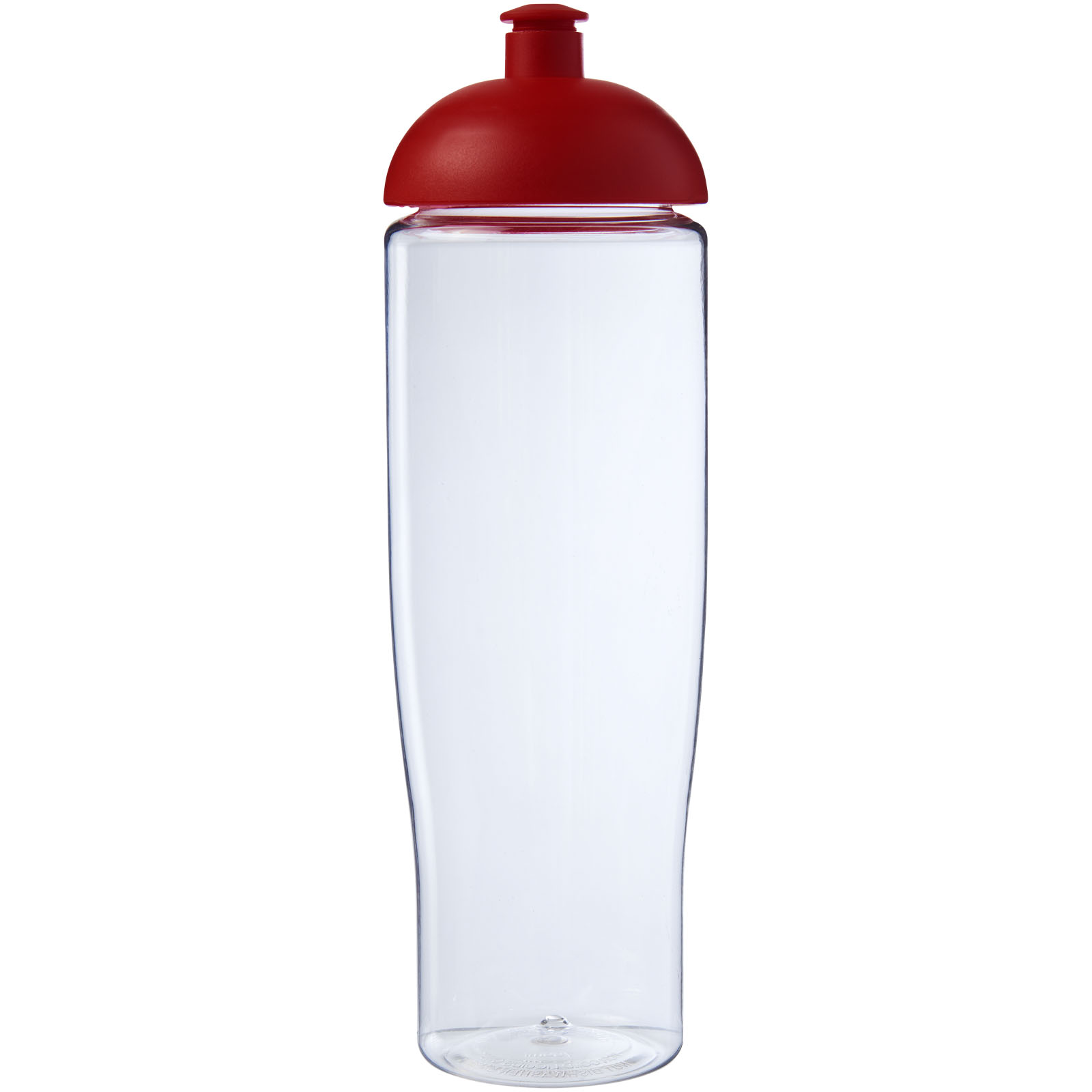 H2O Active® Tempo 700 ml Sportflasche mit Stülpdeckel transparent, rot