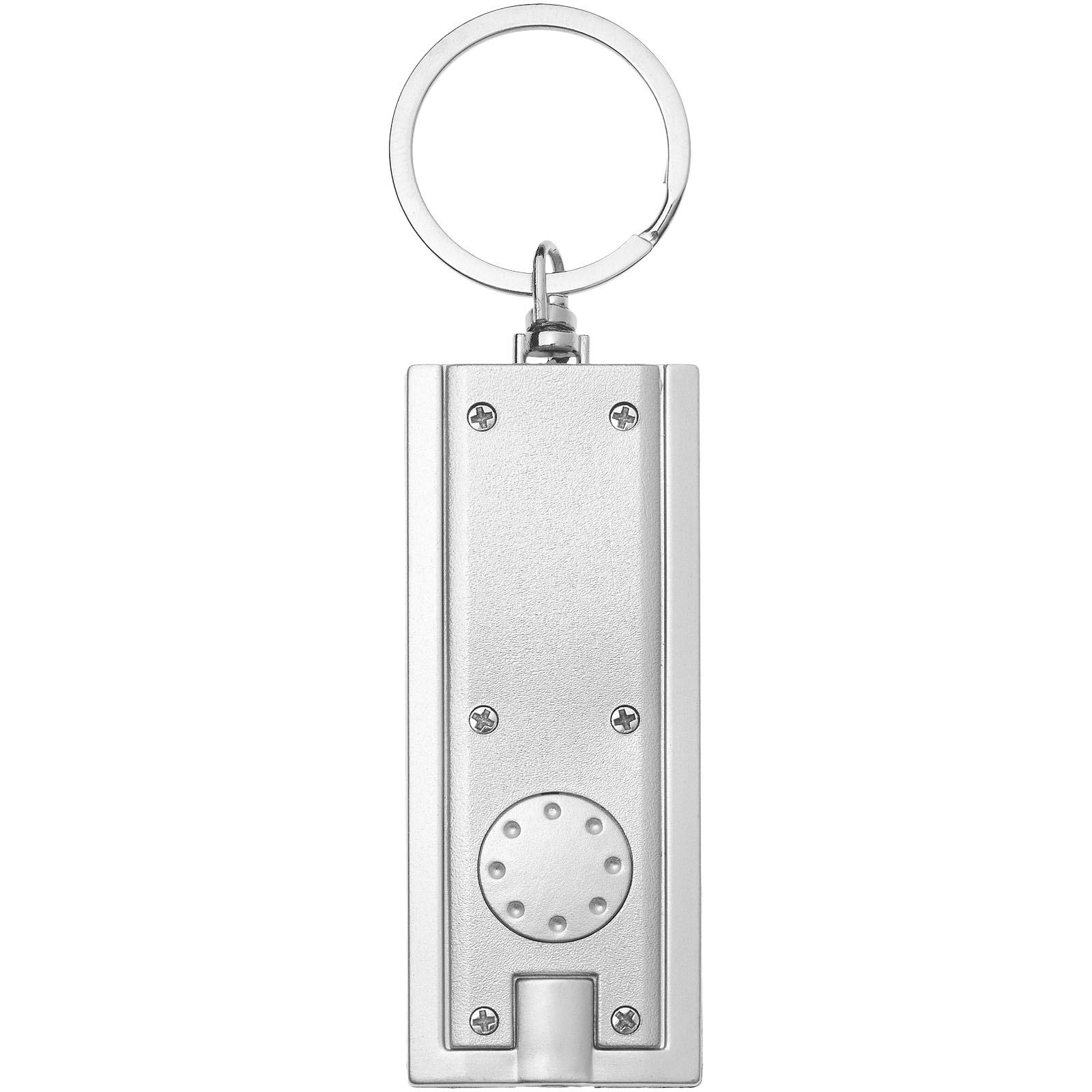 Castor LED-Schlüssellicht silber