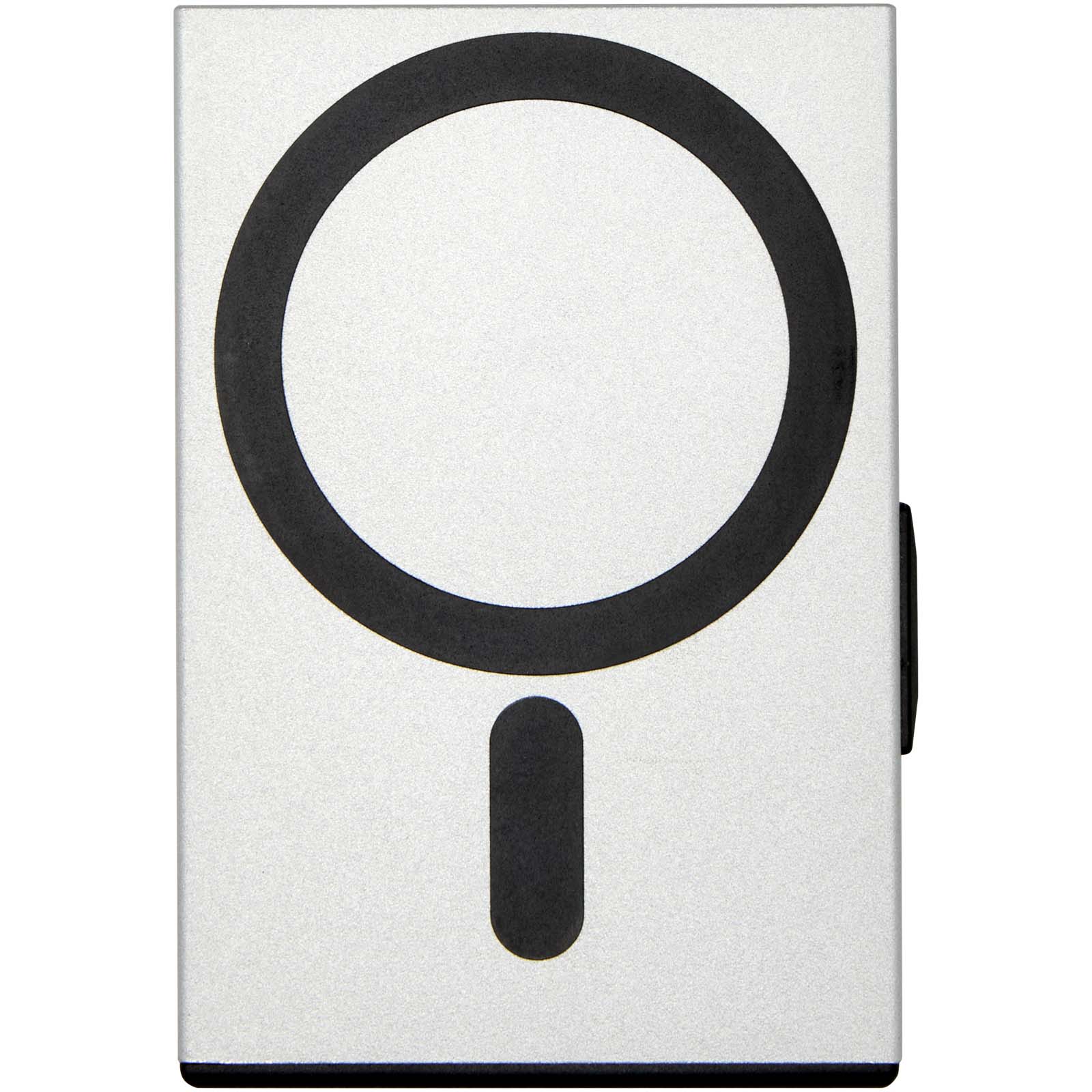 SMART RCS magnetischer RFID Kartenhalter silber