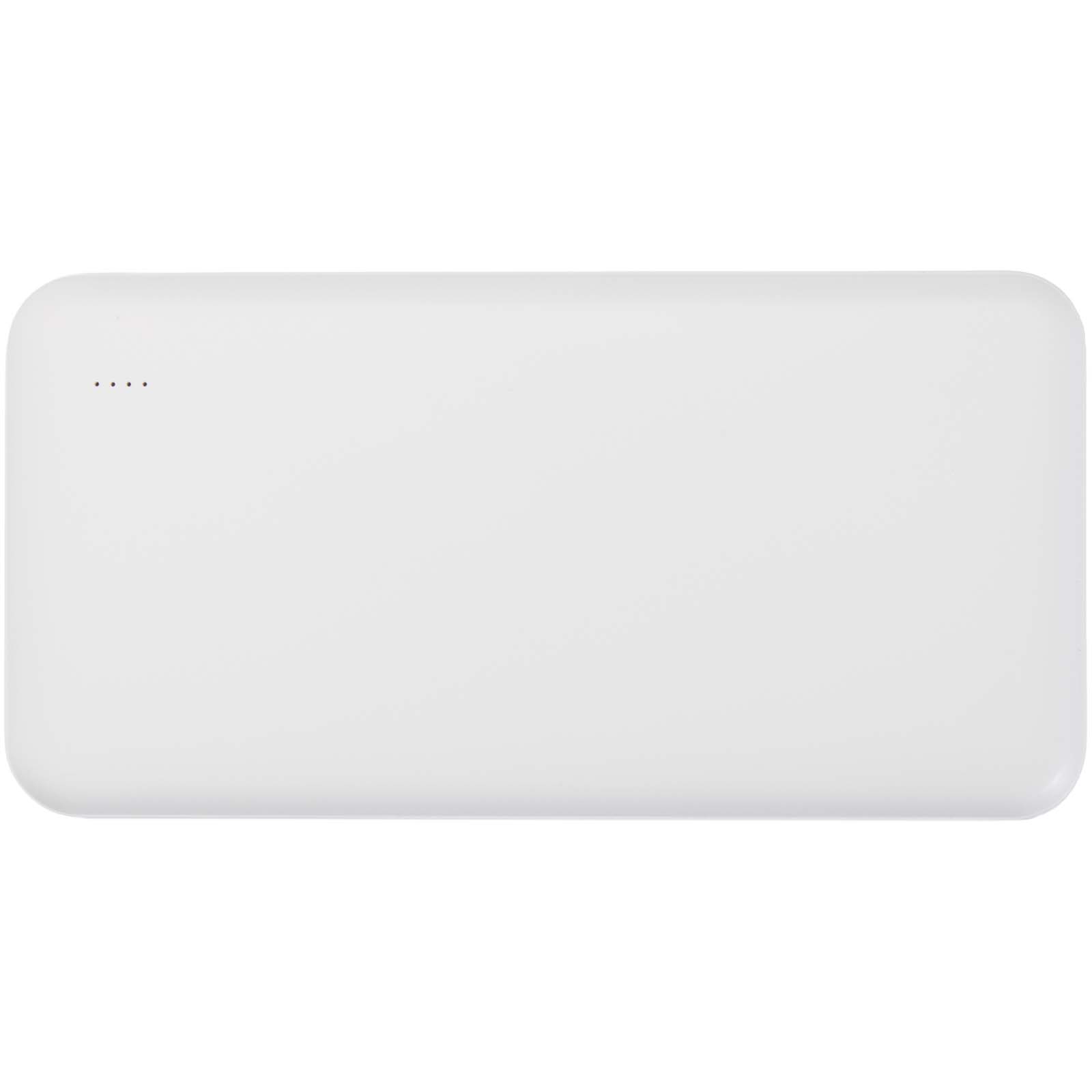 Intan 10 W 10.000 mAh Powerbank aus recyceltem Kunststoff weiss