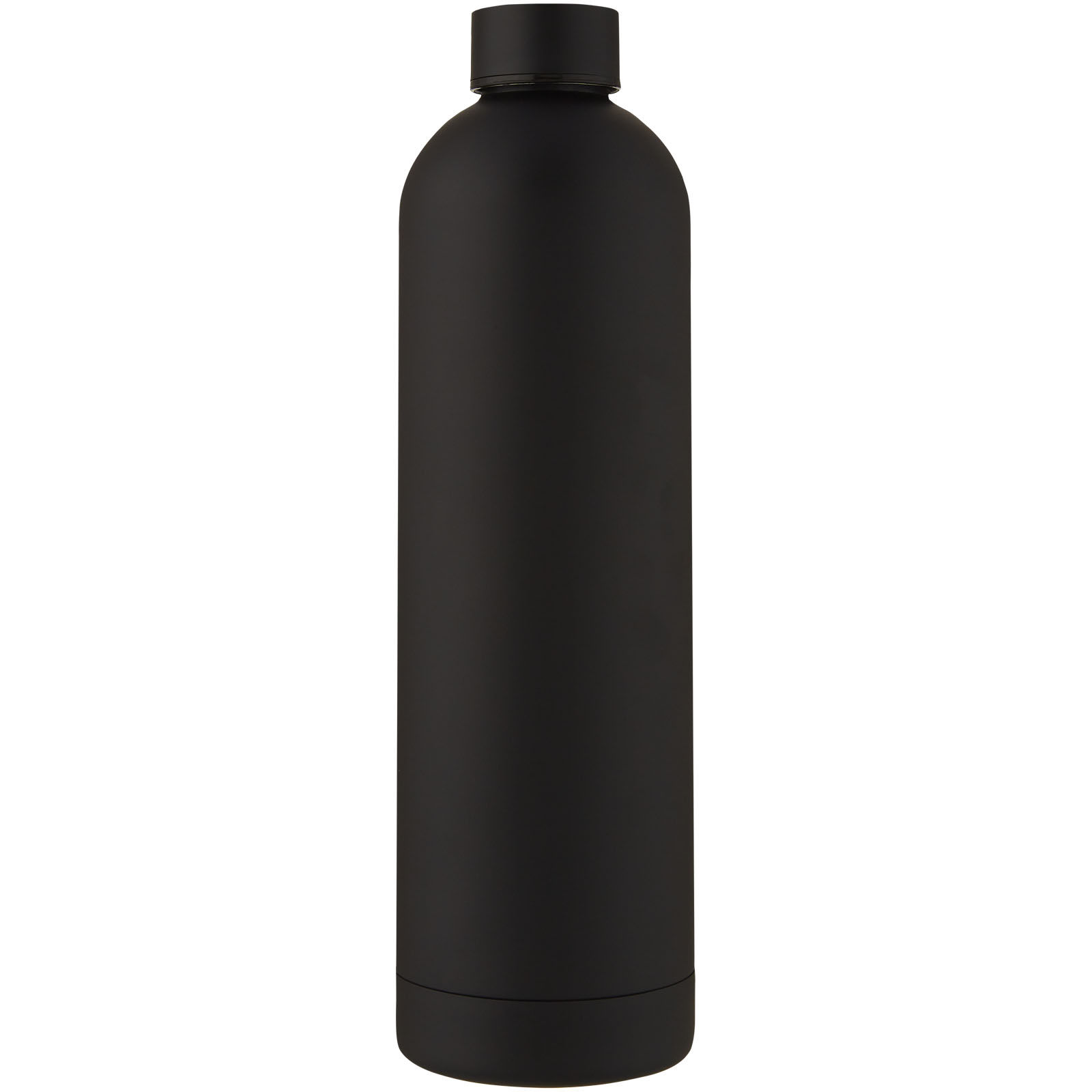 Spring 1 l Kupfer-Vakuum Isolierflasche schwarz
