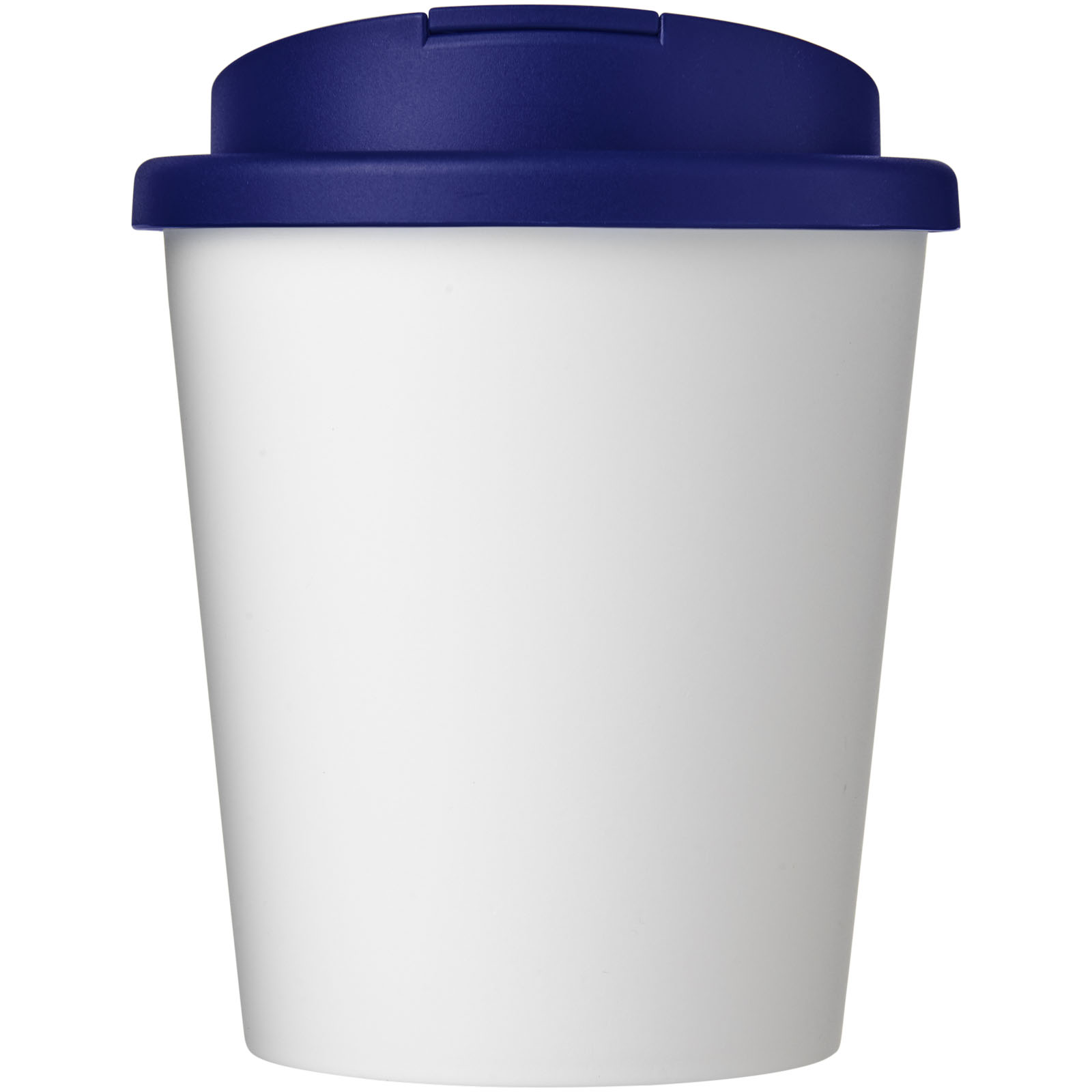 Americano® Espresso 250 ml Isolierbecher mit auslaufsicherem Schraubverschluss weiss, blau