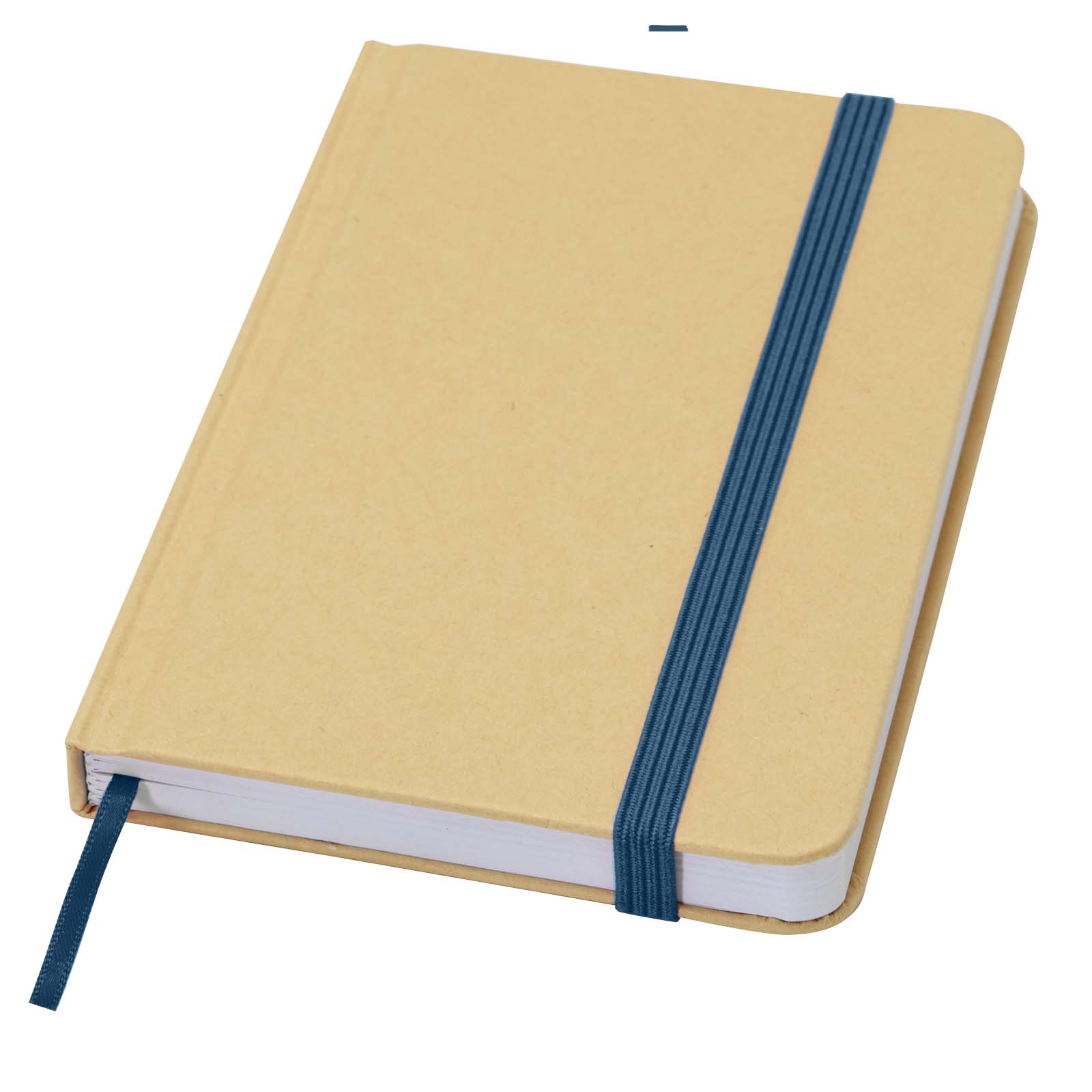 Reed A6 Hardcover Notizbuch, blanko, aus recyceltem Material Ozeanblau