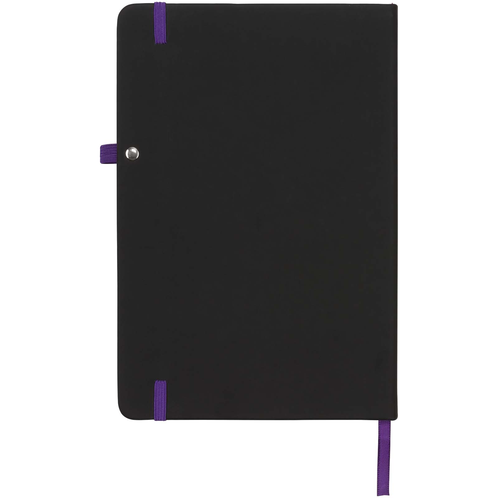 Noir A5 Notizbuch schwarz, lila