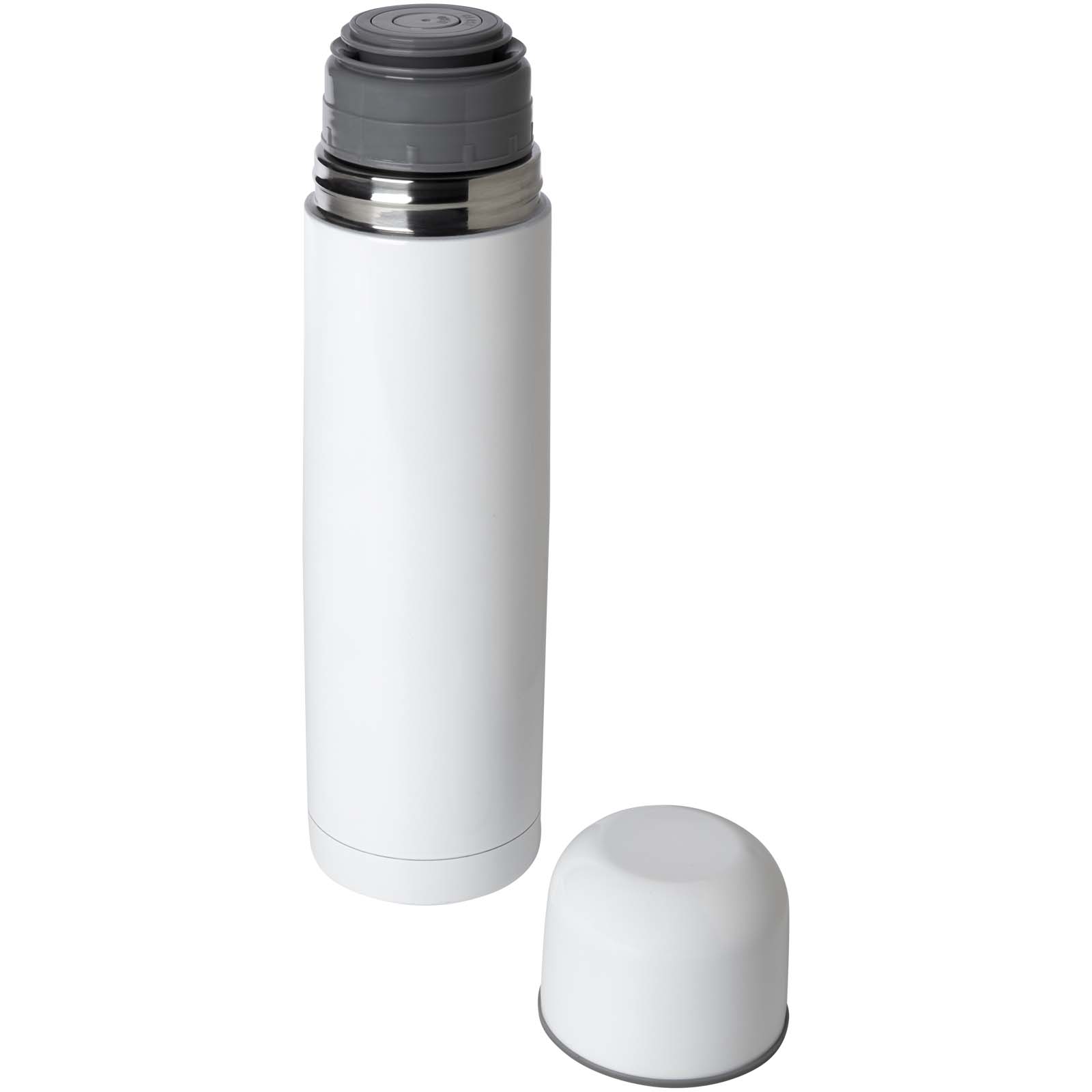 Sullivan 750 ml RCS-zertifizierte Vakuum Isolierflasche aus recyceltem Edelstahl weiss