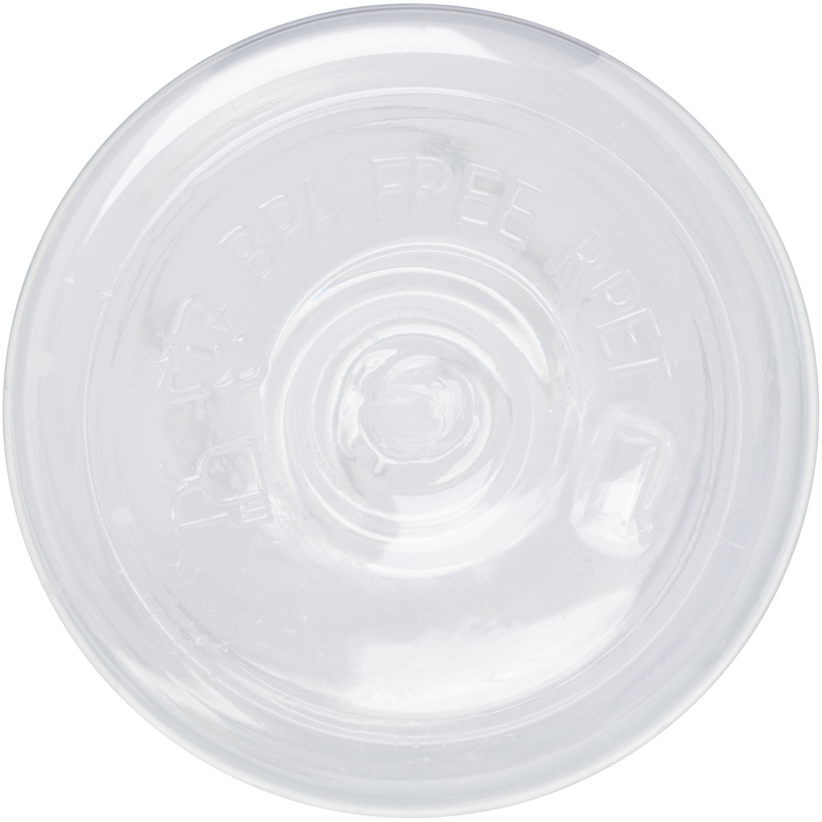 Sky  650 ml Sportflasche aus recyceltem Kunststoff weiss