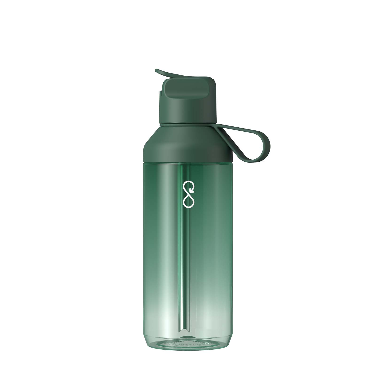 Ocean Bottle GO Clear 710 ml Flasche waldgrün