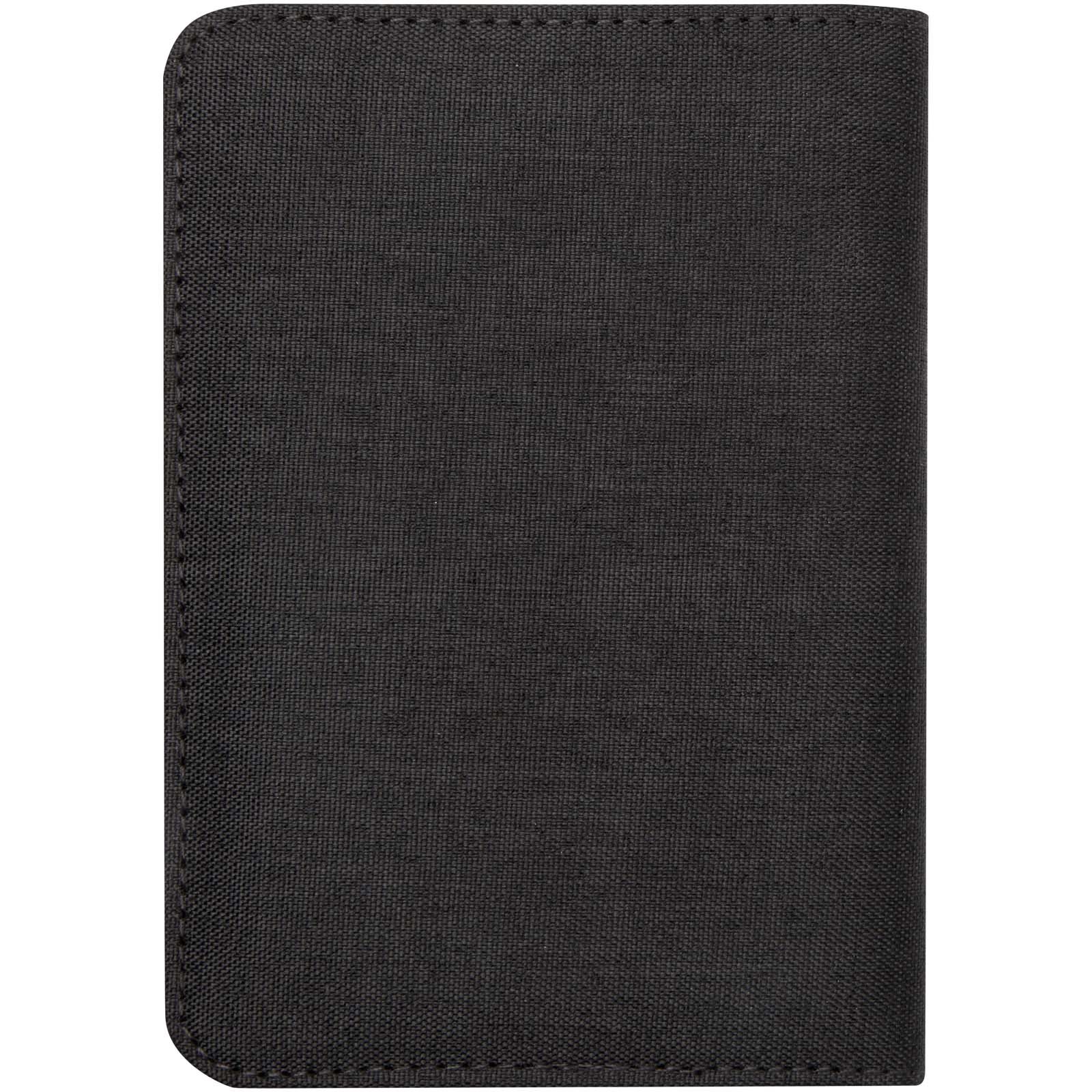 Ross GRS RPET RFID-Reisepasshalter heather charcoal