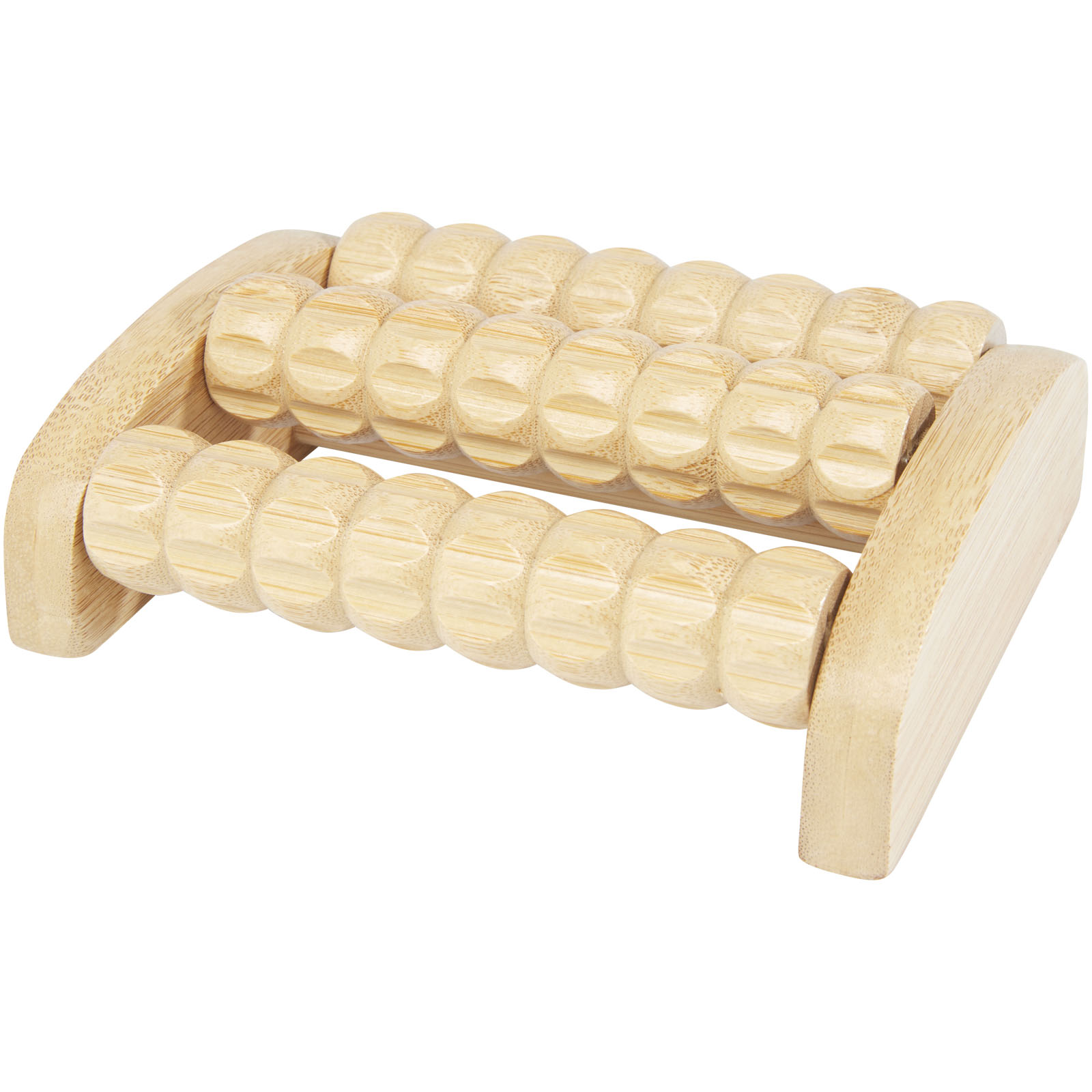 Venis Fußmassageroller aus Bambus natural
