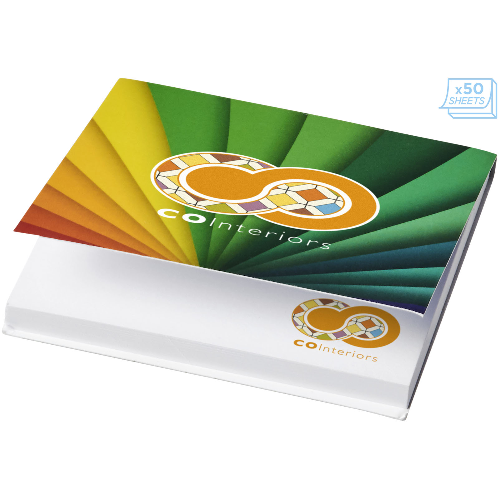 Sticky-Mate® Haftnotizen 75 x 75mm weiss