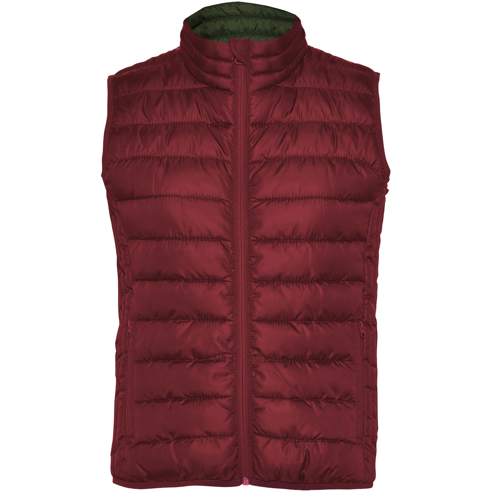 Oslo isolierter Bodywarmer für Damen granatrot