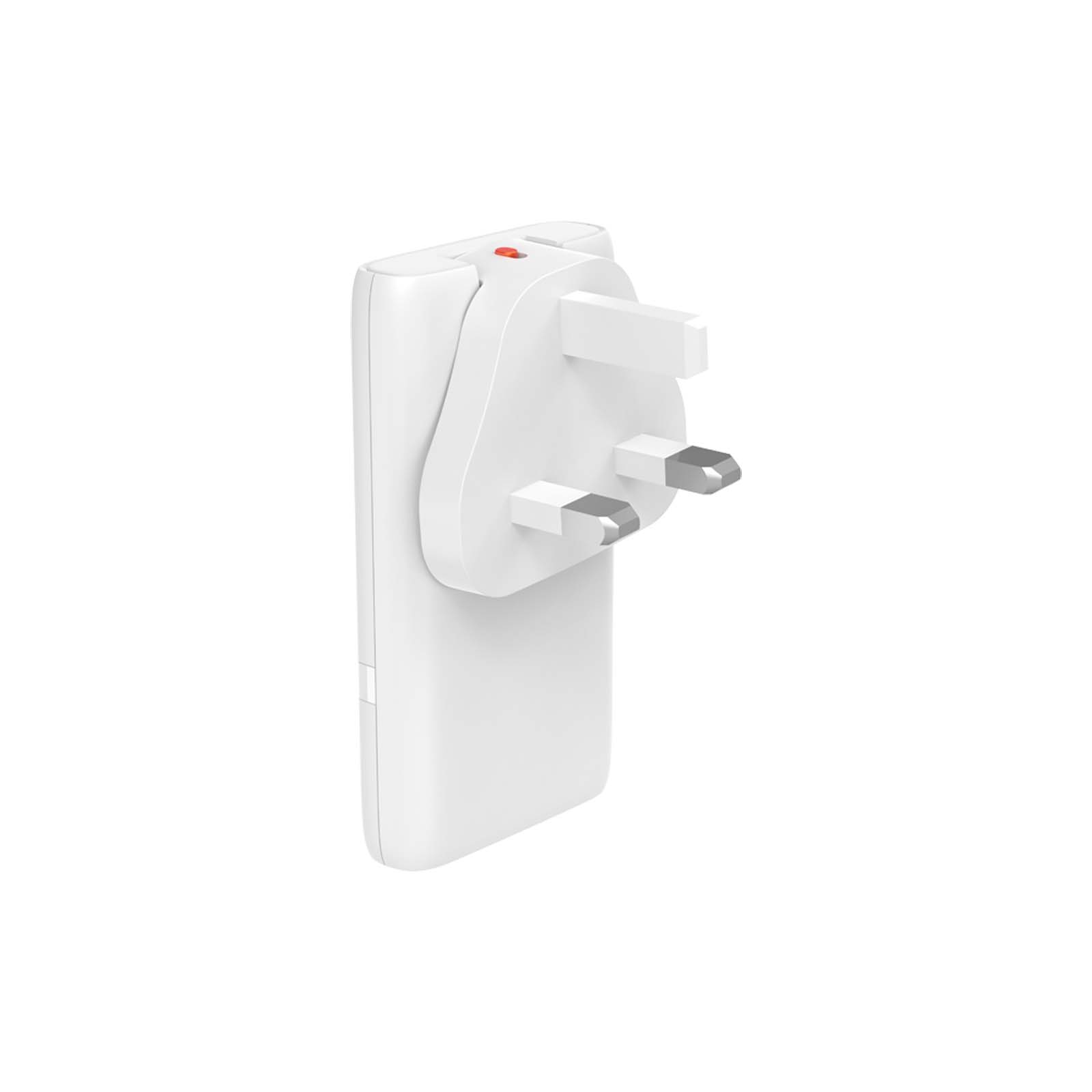 SKROSS® Klip Slim 65W Mehrfach-Ladegerät weiss