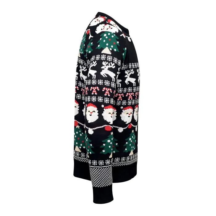 Weihnachts-LED-Pullover L/XL