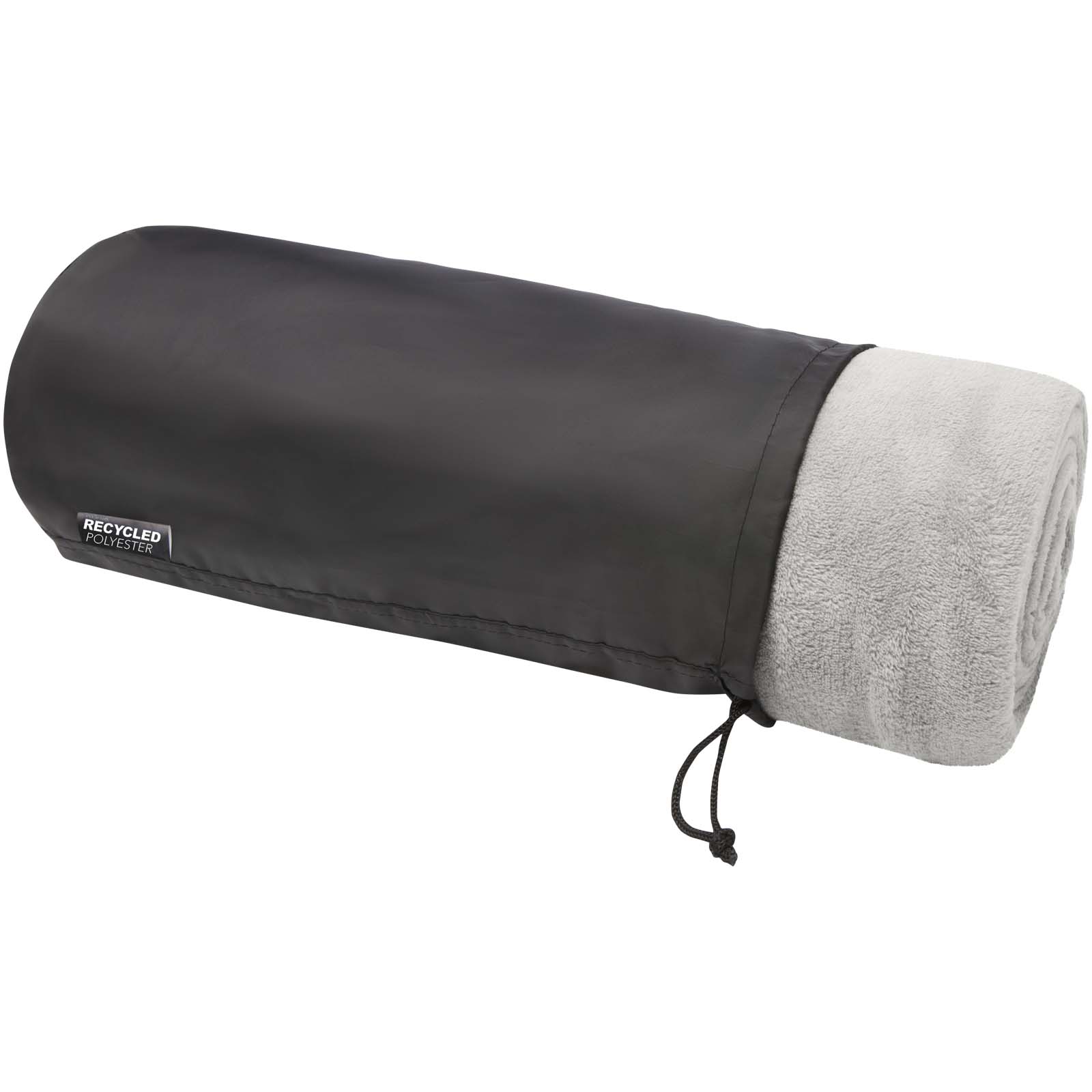 Lily GRS zertifizierte, RPET Decke aus Coral Fleece grau