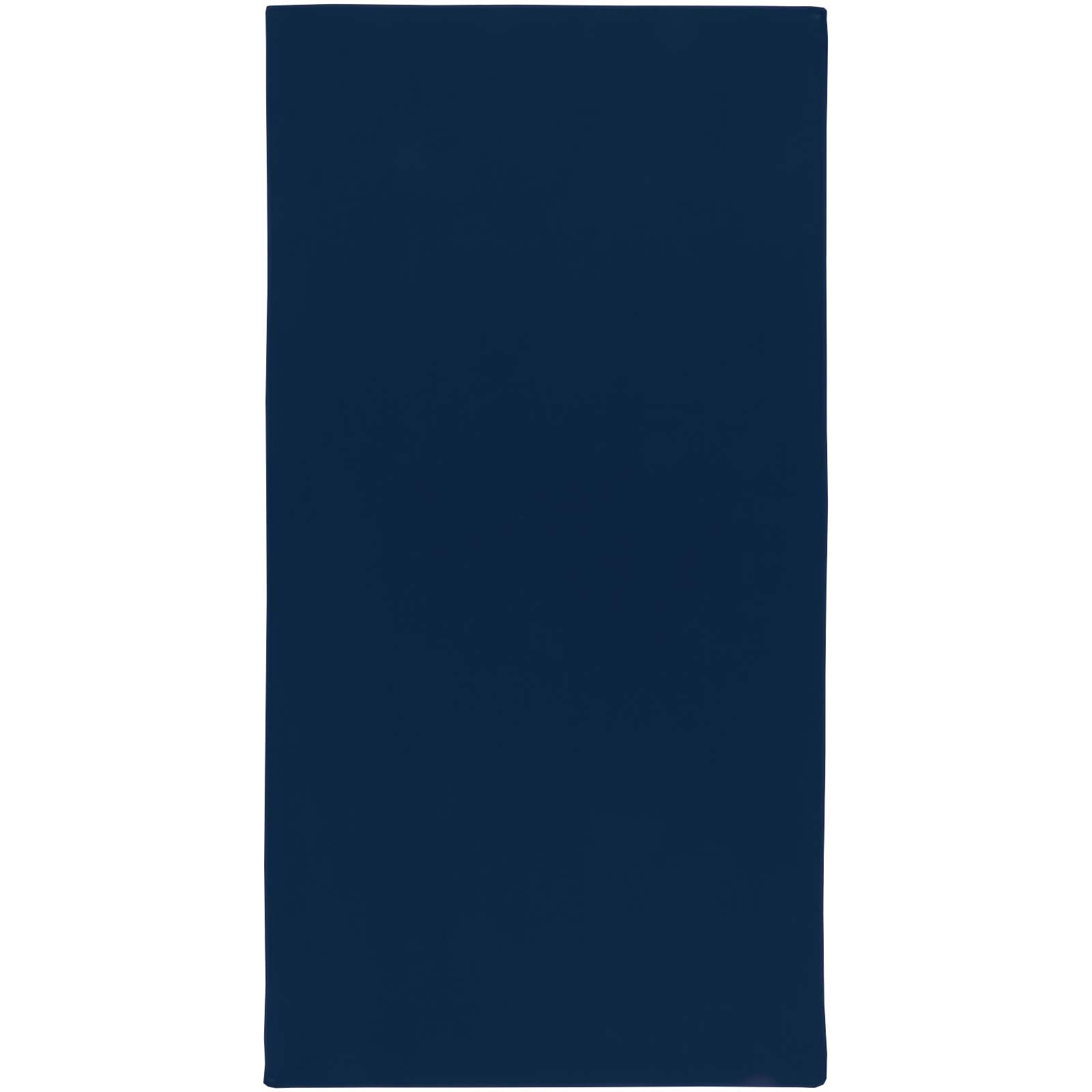 Lucas RPET Sporthandtuch 50 × 100 cm navy