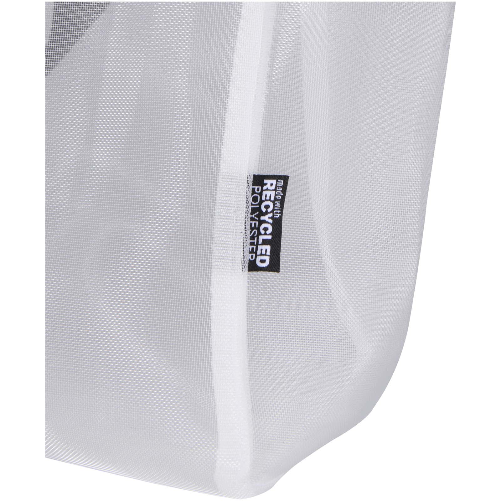 Mesh 23 L Tragetasche aus Recyclingmaterial weiss