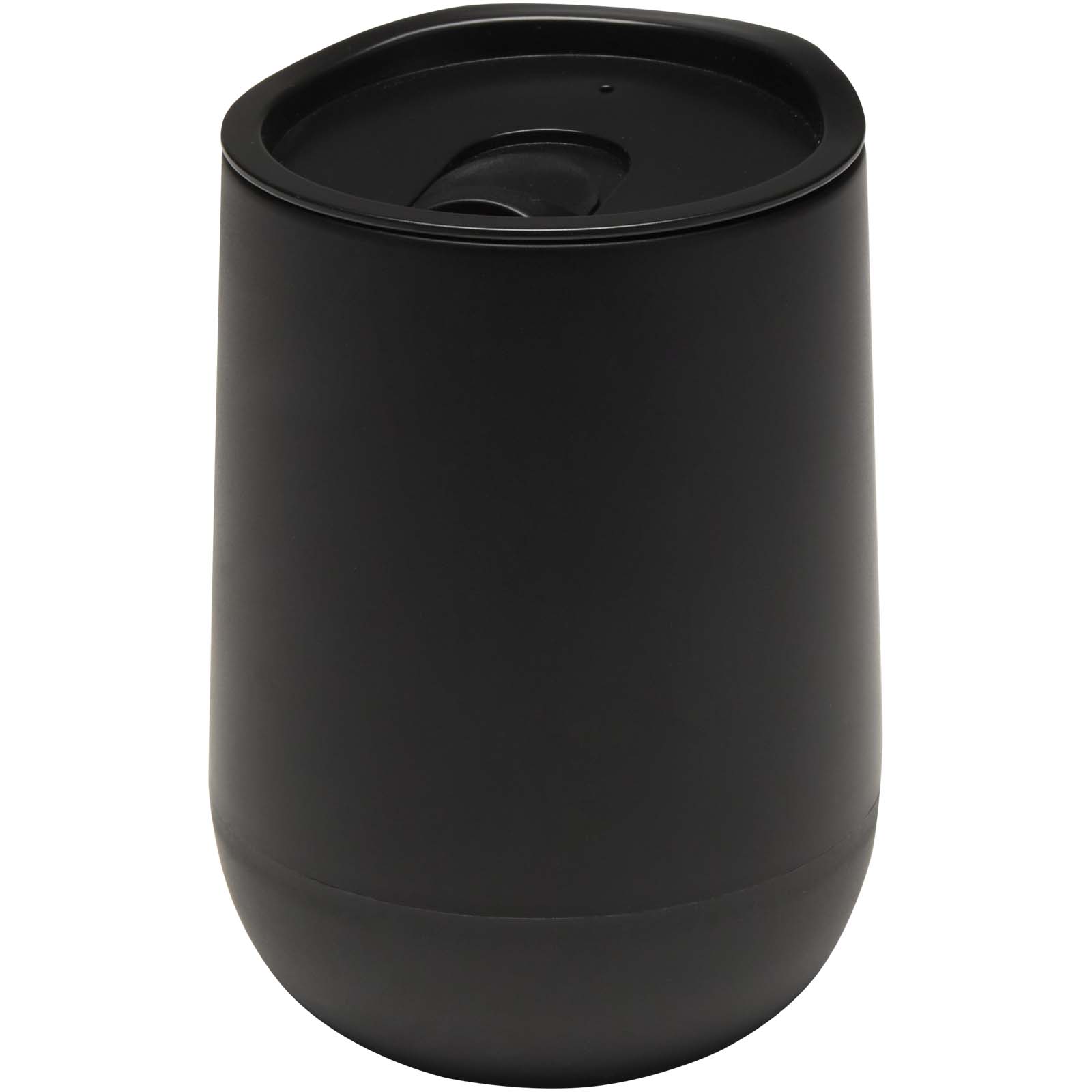 Corzo 360 ml doppelwandiger Isolierbecher schwarz