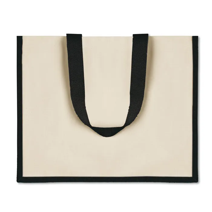 Jute/Canvas Shopper 