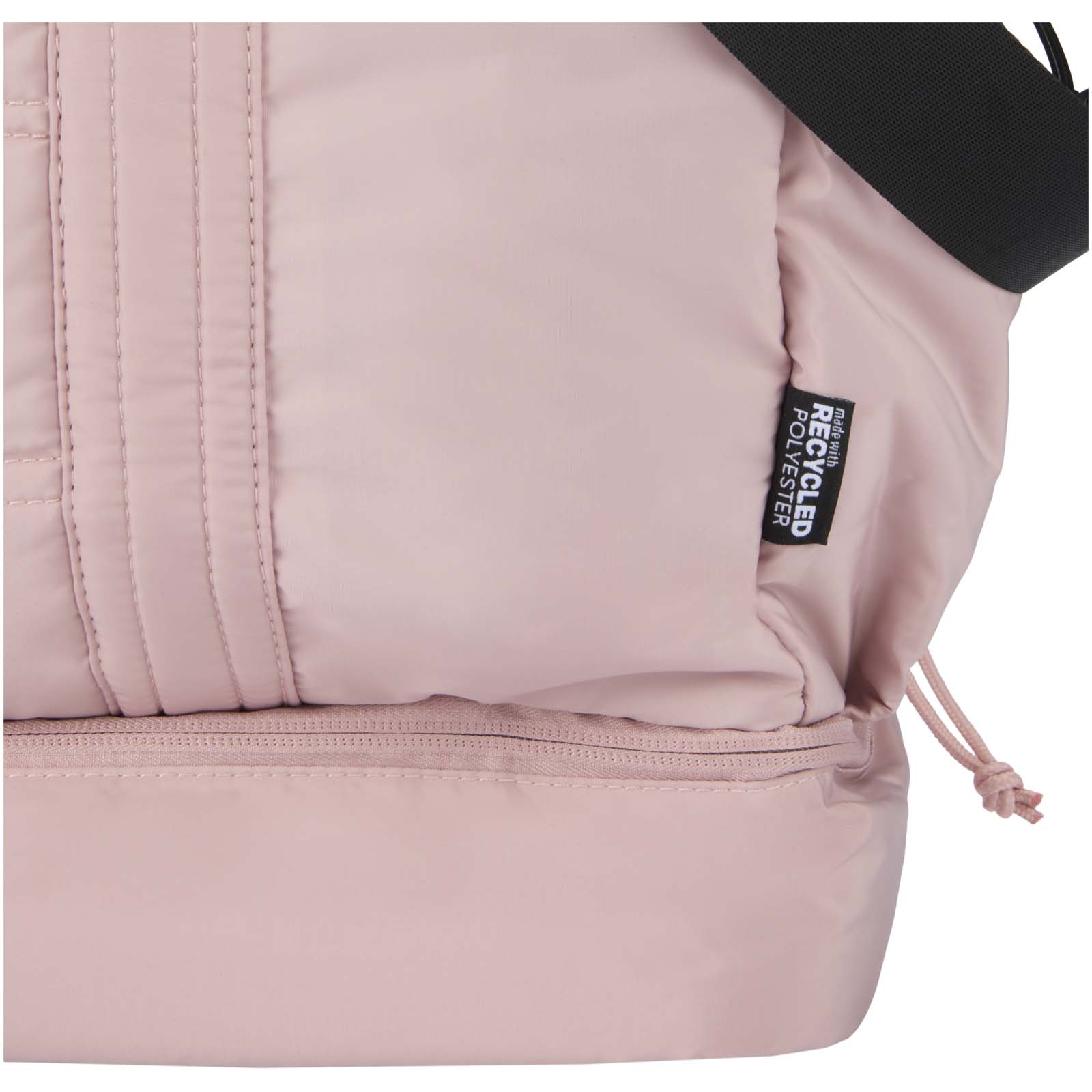 Puffer GRS recycelte Reisetasche mit isoliertem Boden 30L altrosa