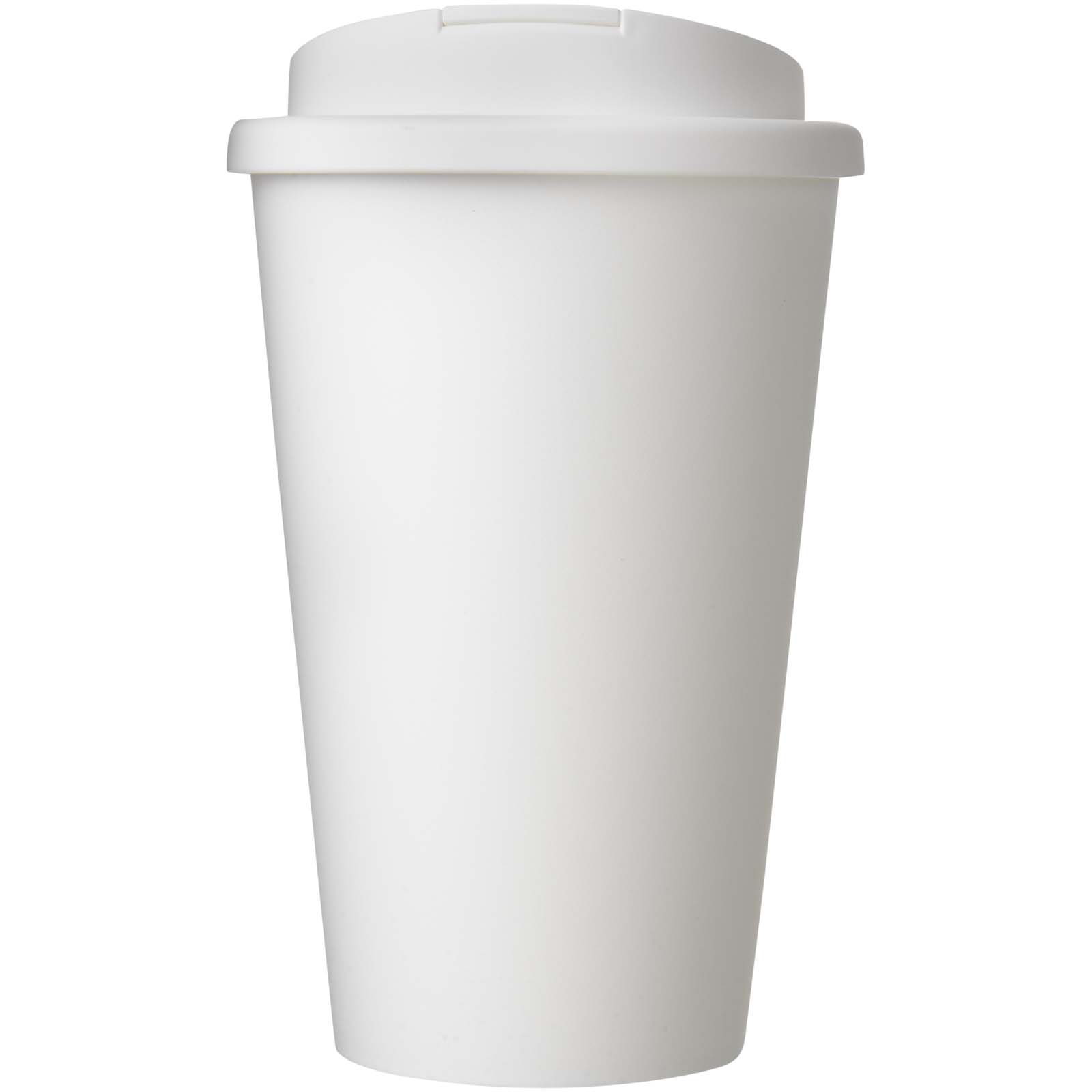 Brite-Americano® POP 350 ml isolierter Trinkbecher mit auslaufsicherem Deckel weiss
