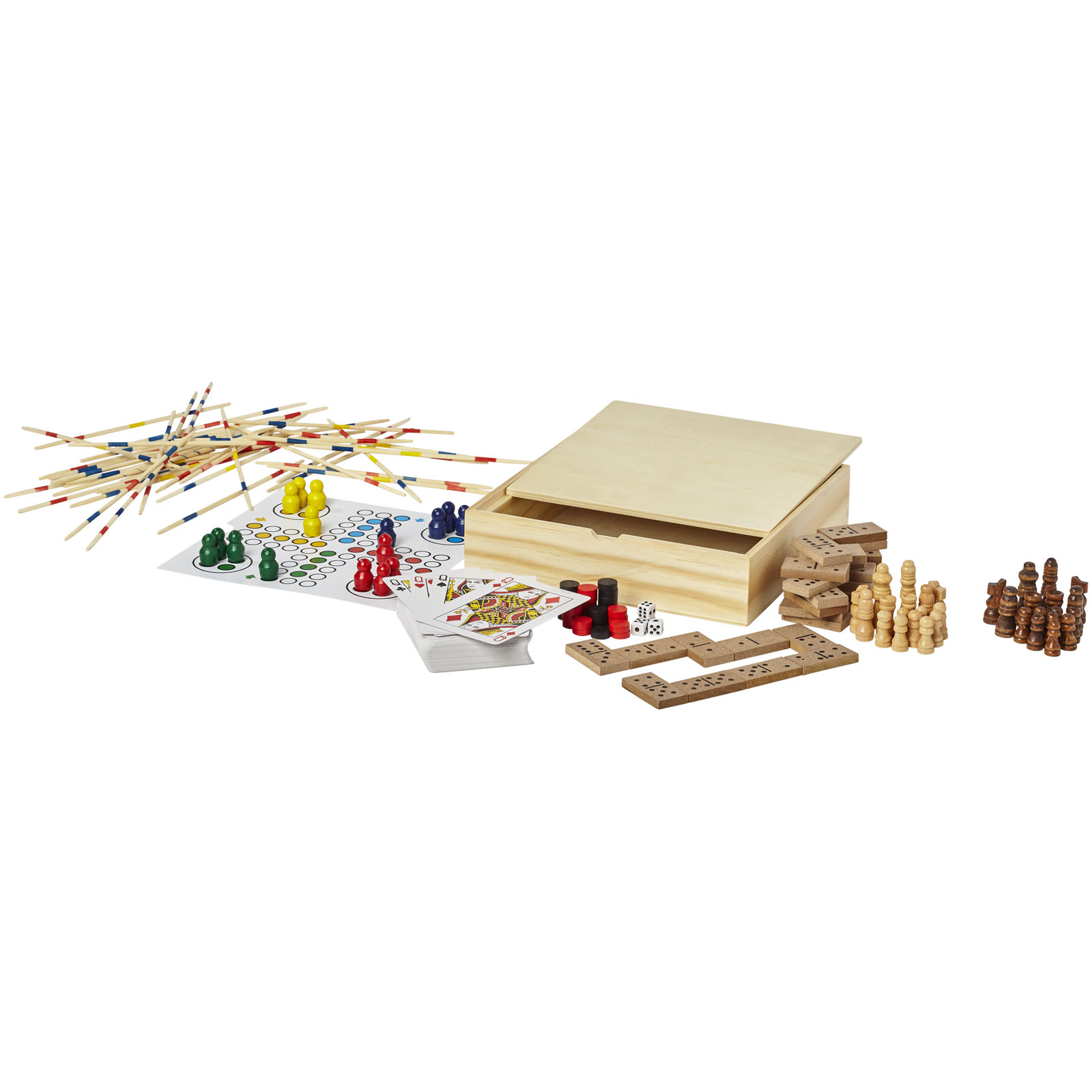 Monte-carlo Brettspielset natur