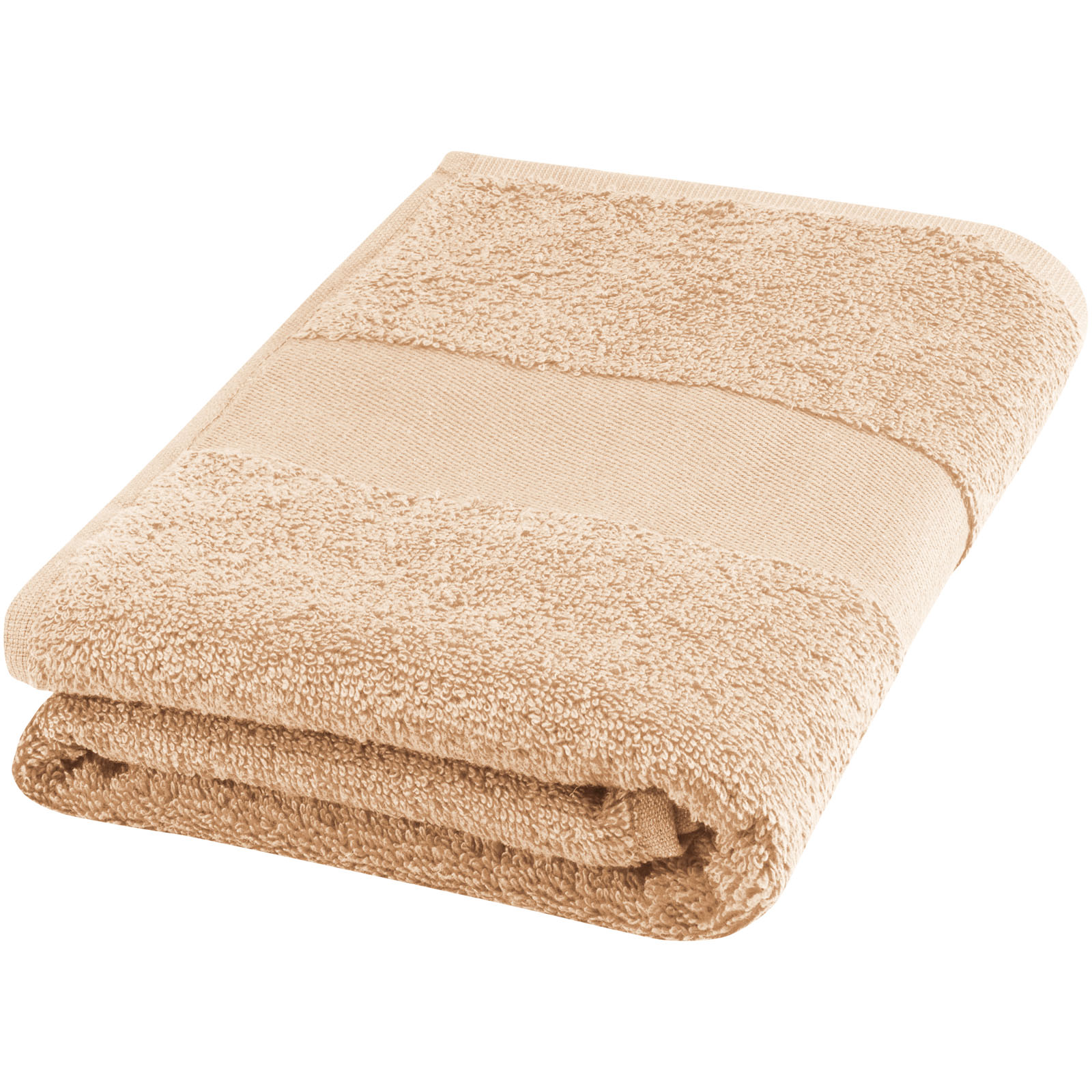 Charlotte 450 g/m² Baumwollhandtuch 50 x 100 cm beige